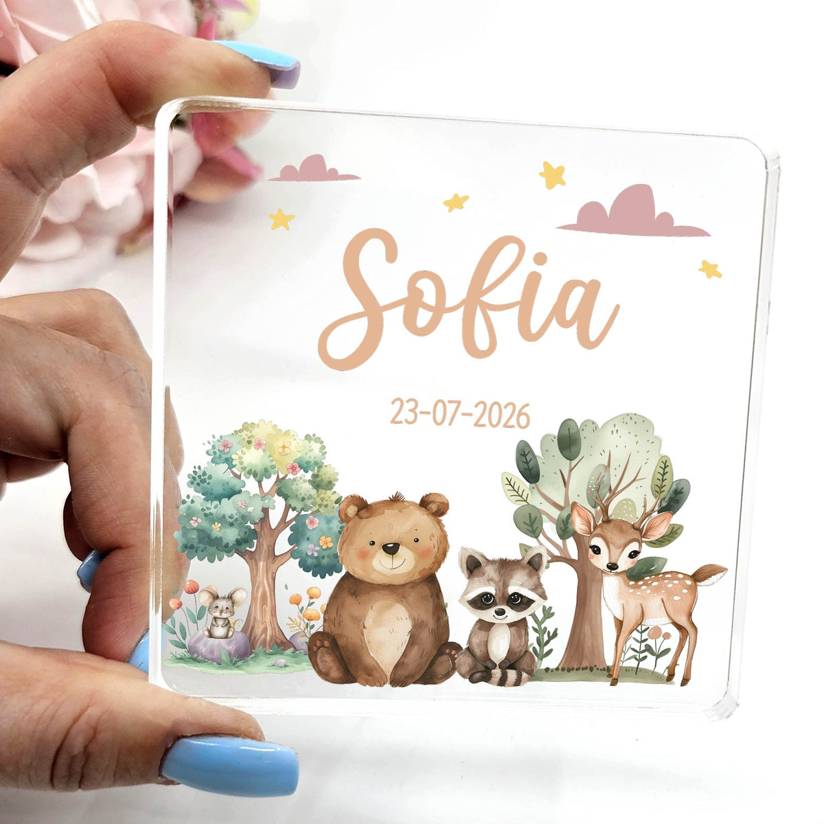 Bosdiertjes - Plexiglas Plaque