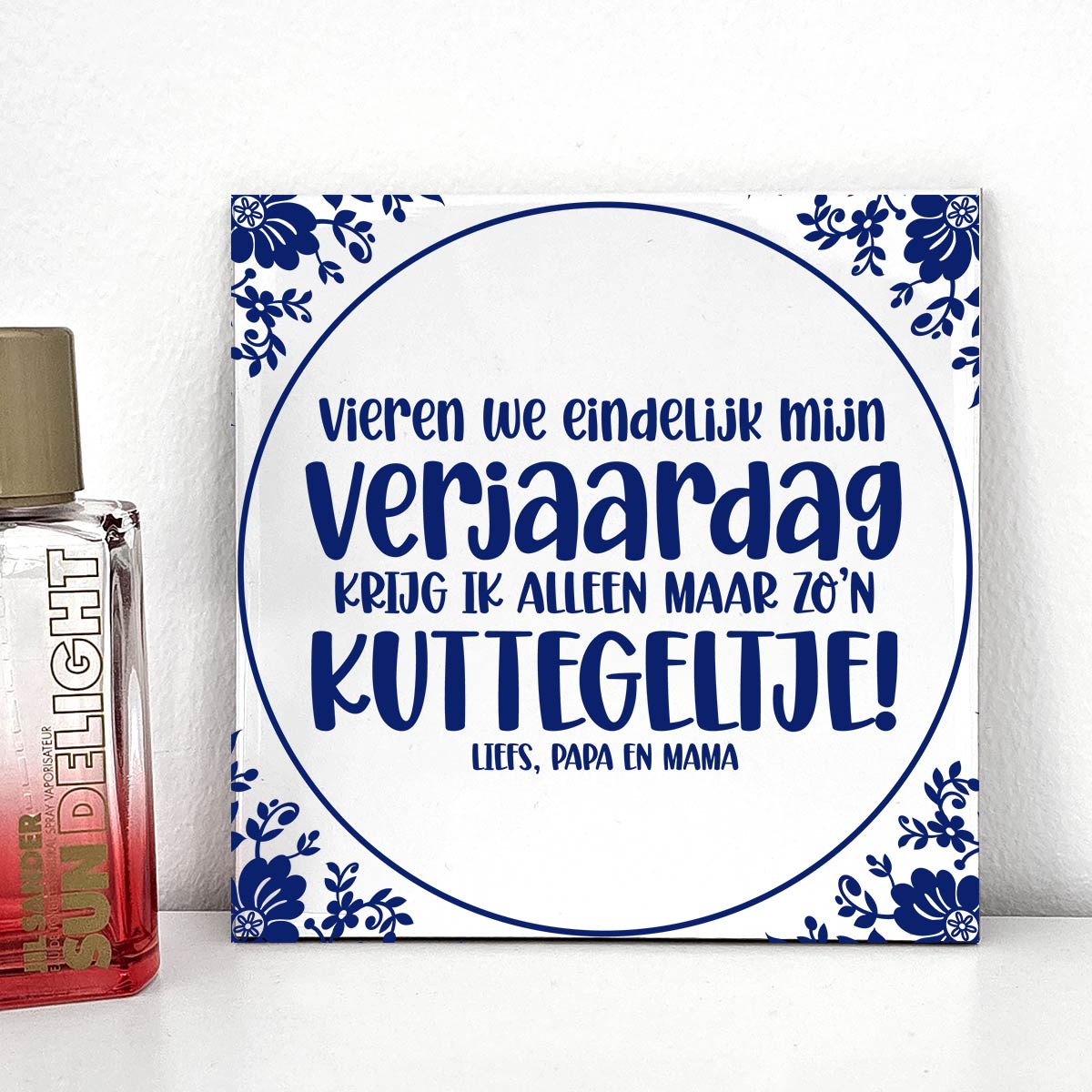 Verjaardagstegeltje