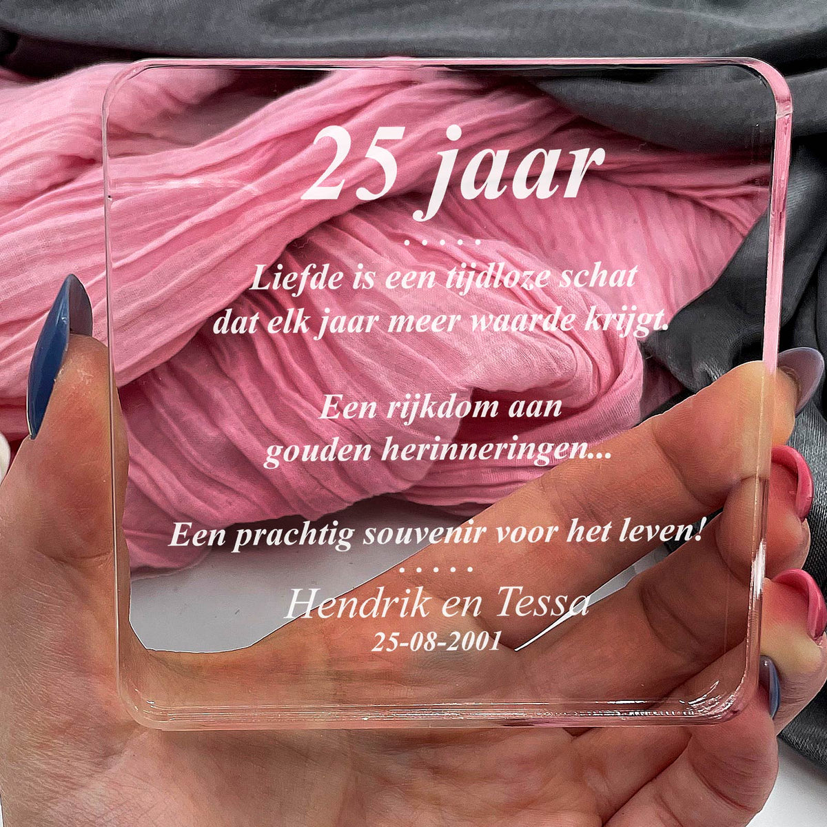 Tijdloze schat... Plexiglas Plaque