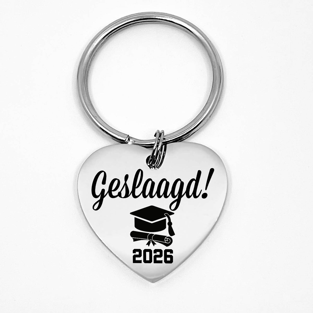 Geslaagd - Hart Sleutelhanger