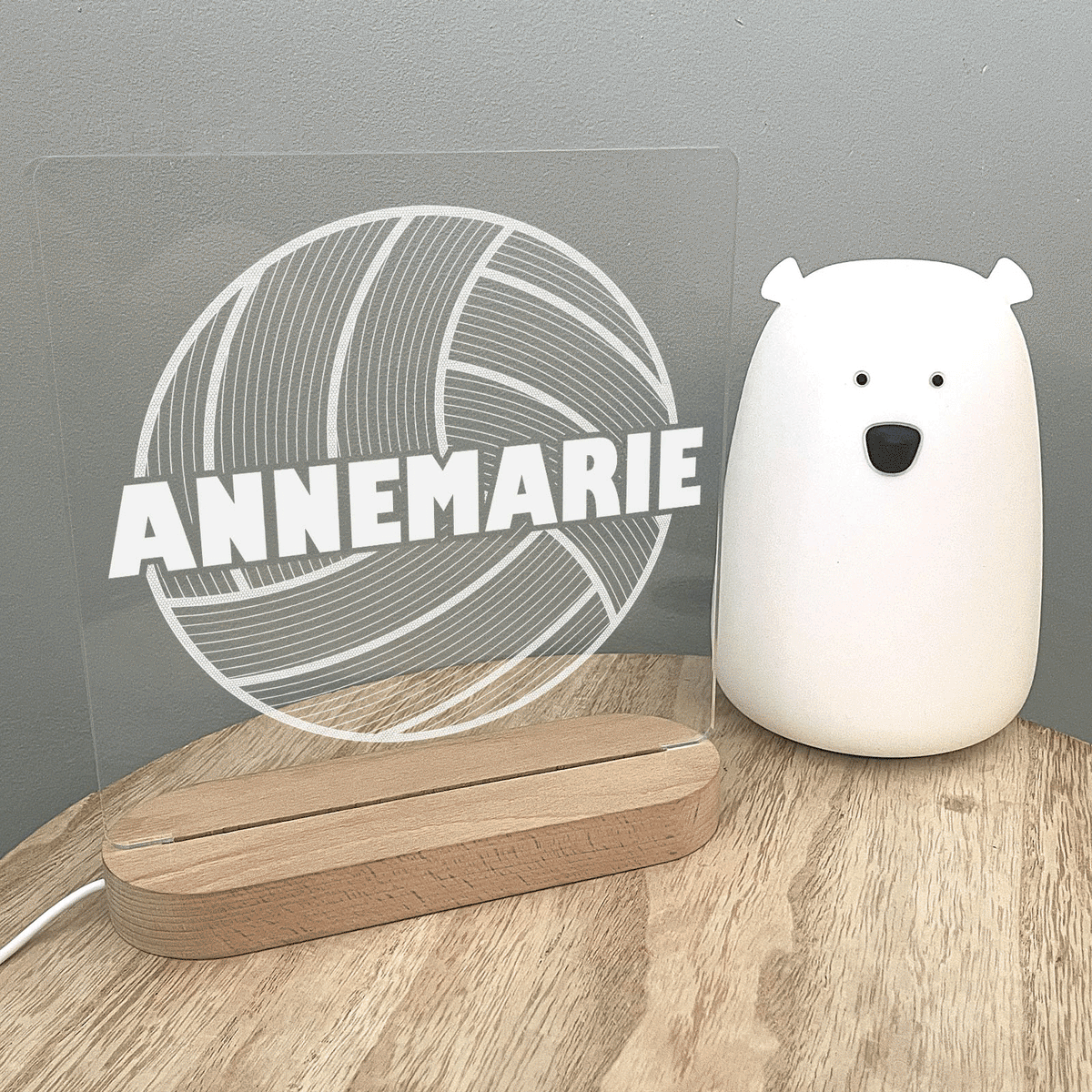 3d Volleybal - Ledlamp