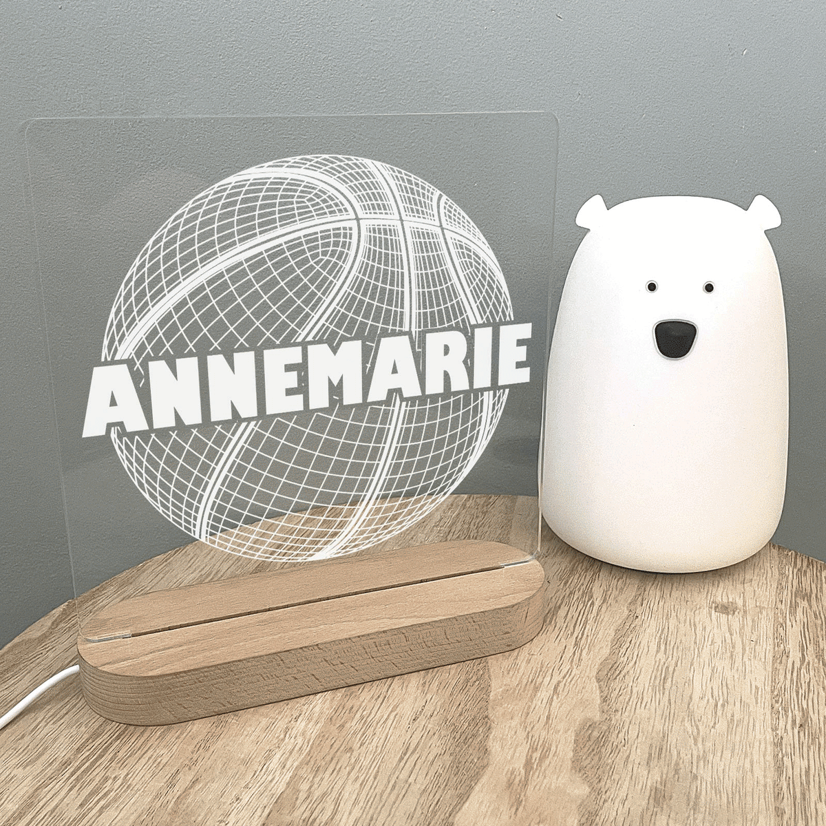 3d Basketbal - Ledlamp