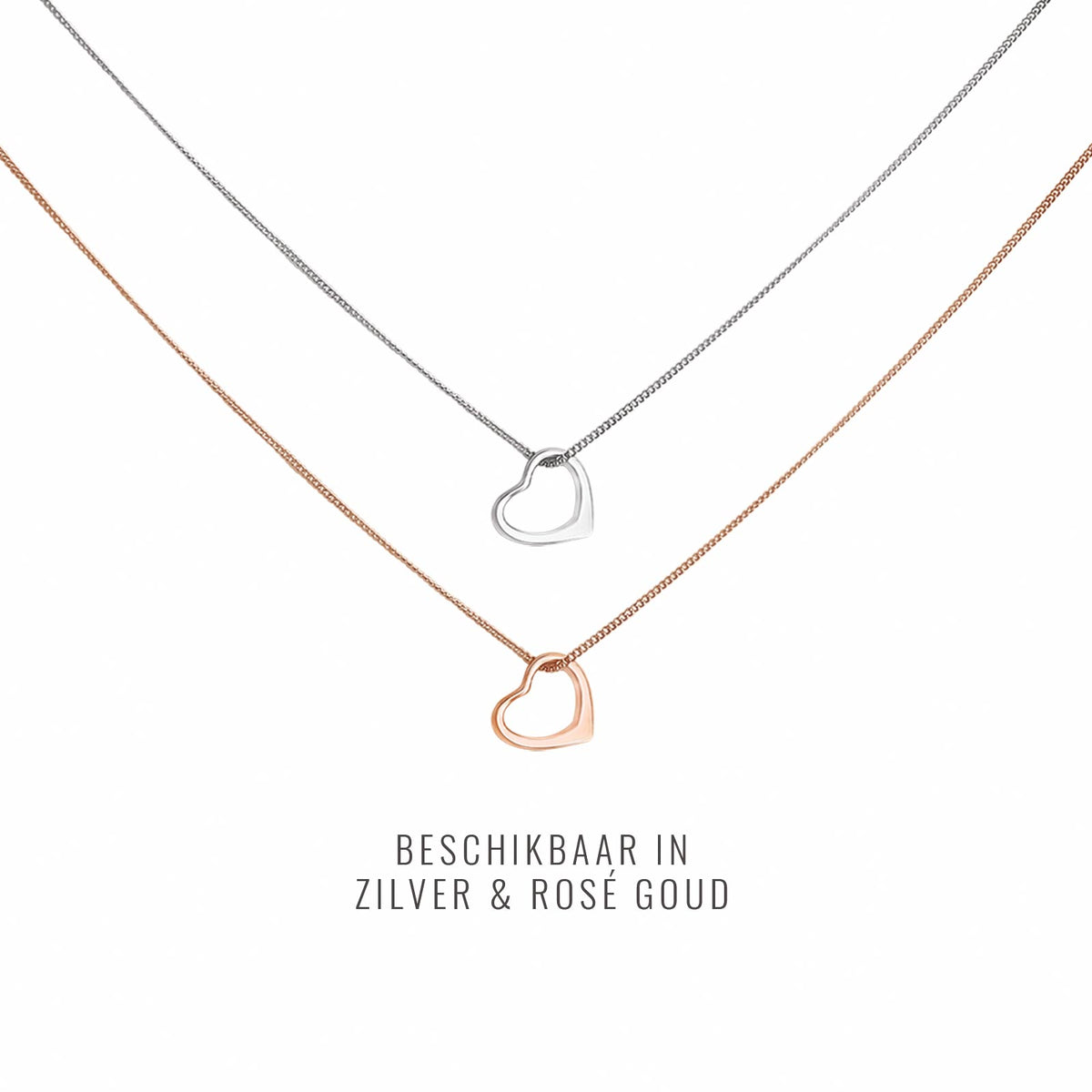 Jaag je dromen na - Hart Ketting