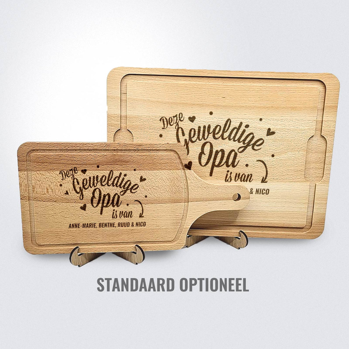 Deze Geweldige Opa Is Van Snijplank