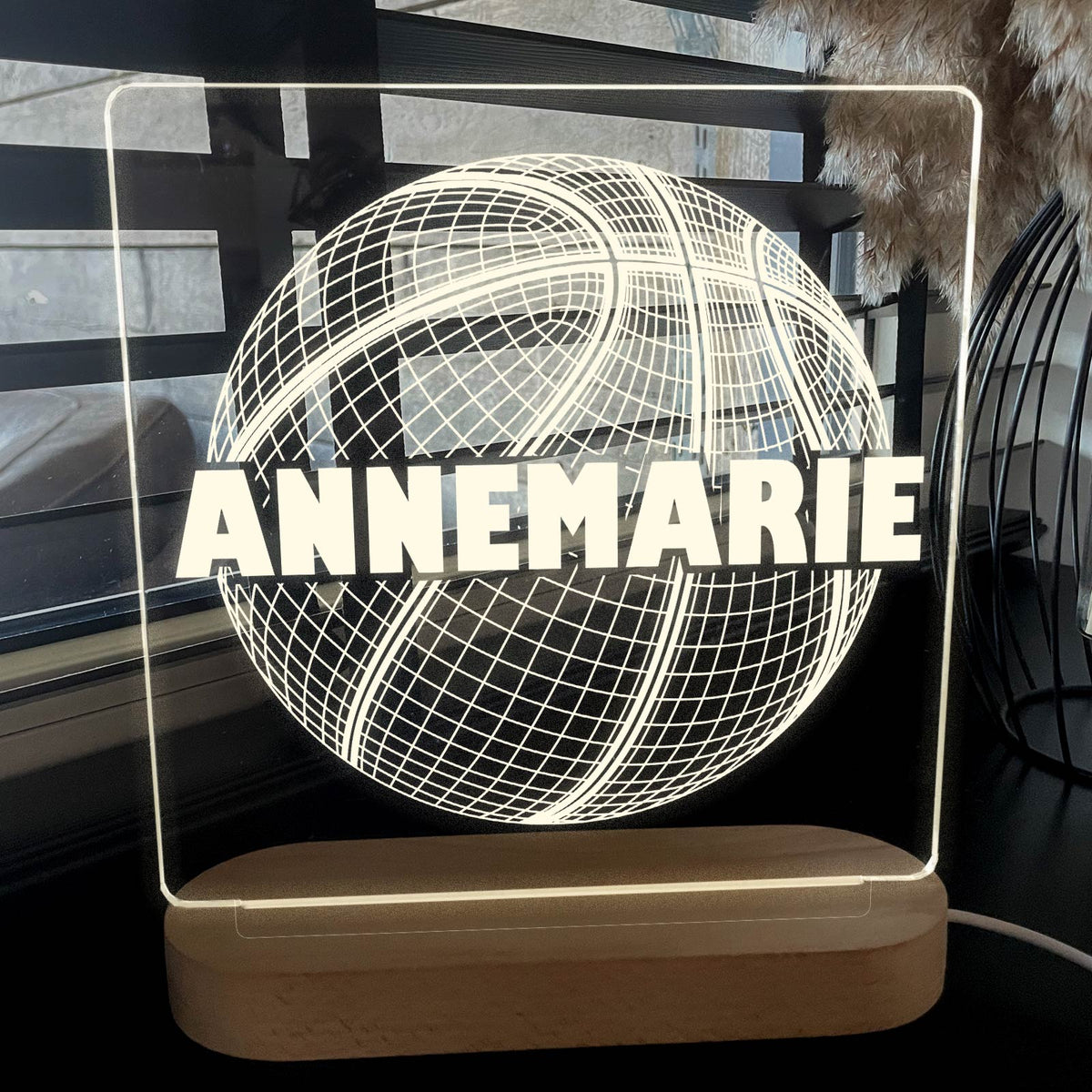 3d Basketbal - Ledlamp - Bella Mia