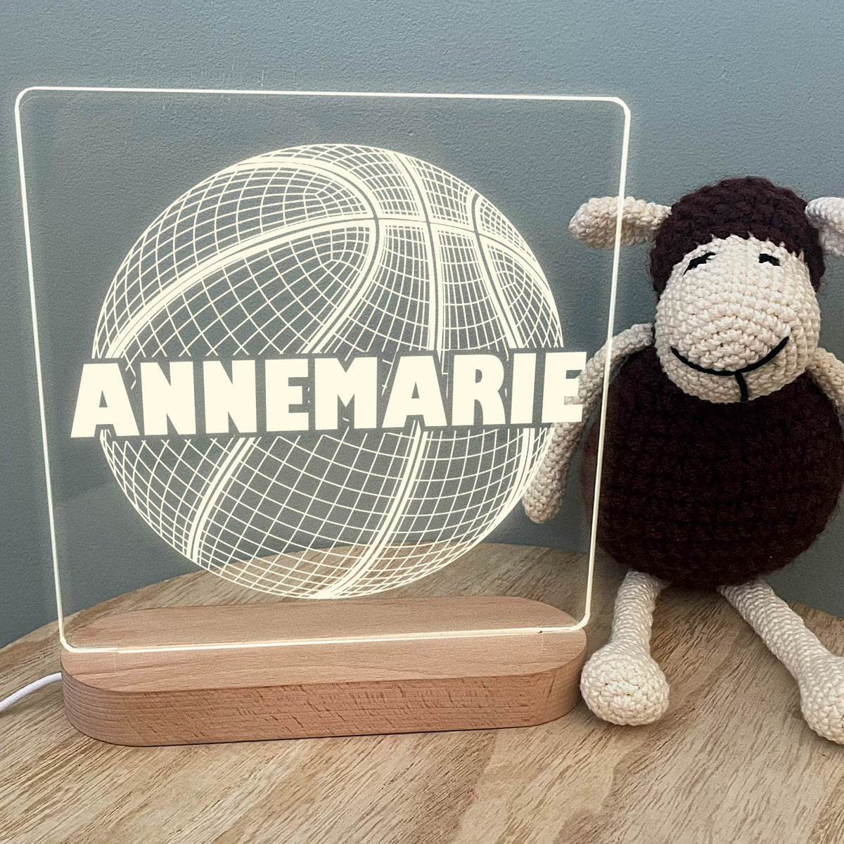 3d Basketbal - Ledlamp - Bella Mia