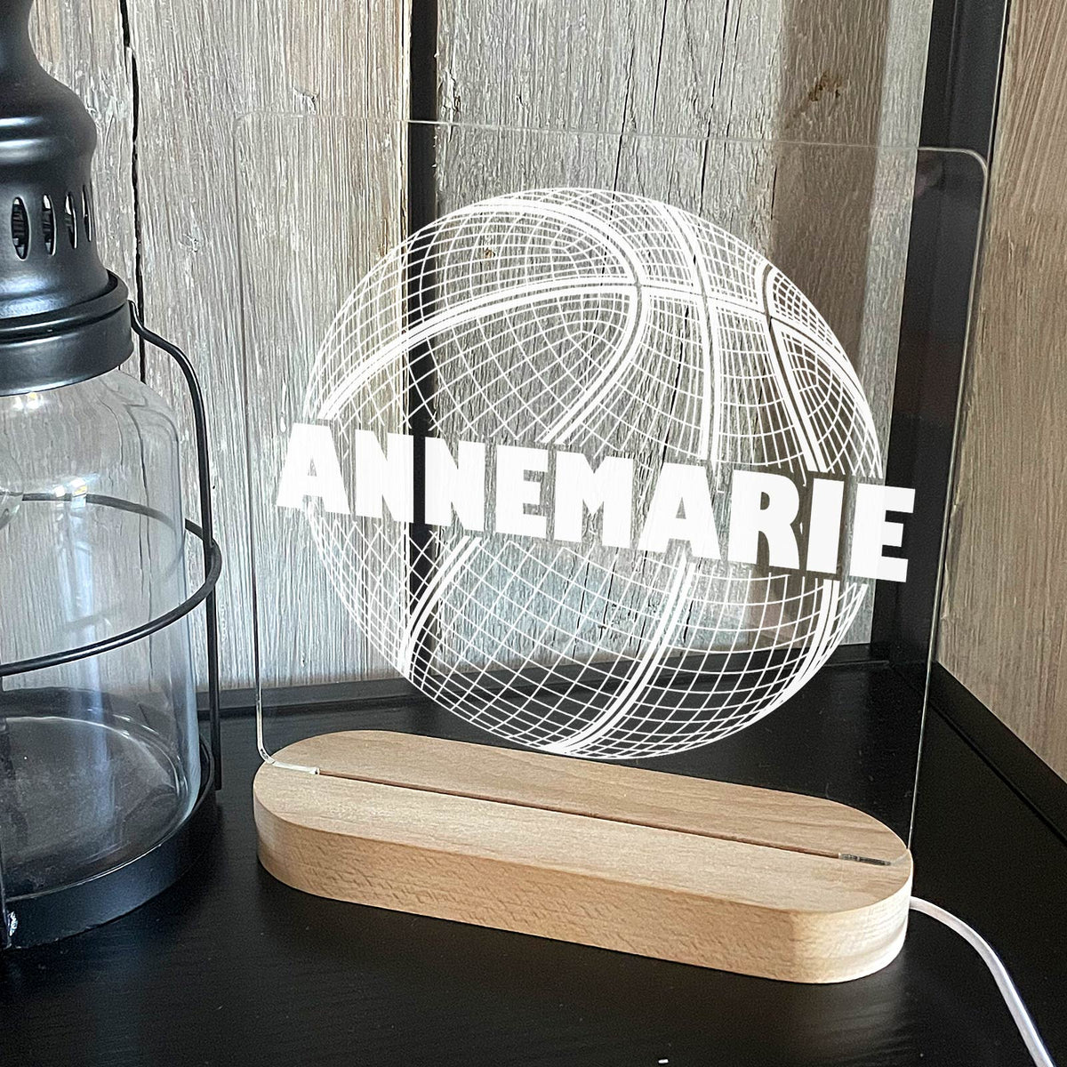 3d Basketbal - Ledlamp - Bella Mia