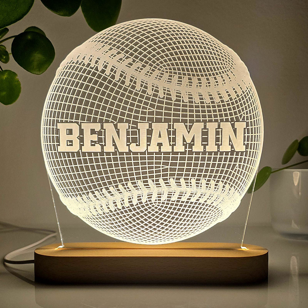 3d honkballamp - Bella Mia