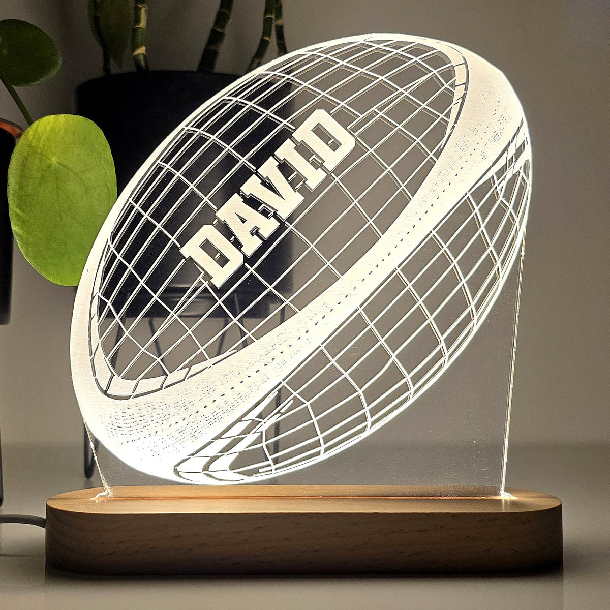 3d Rugbylamp - Bella Mia