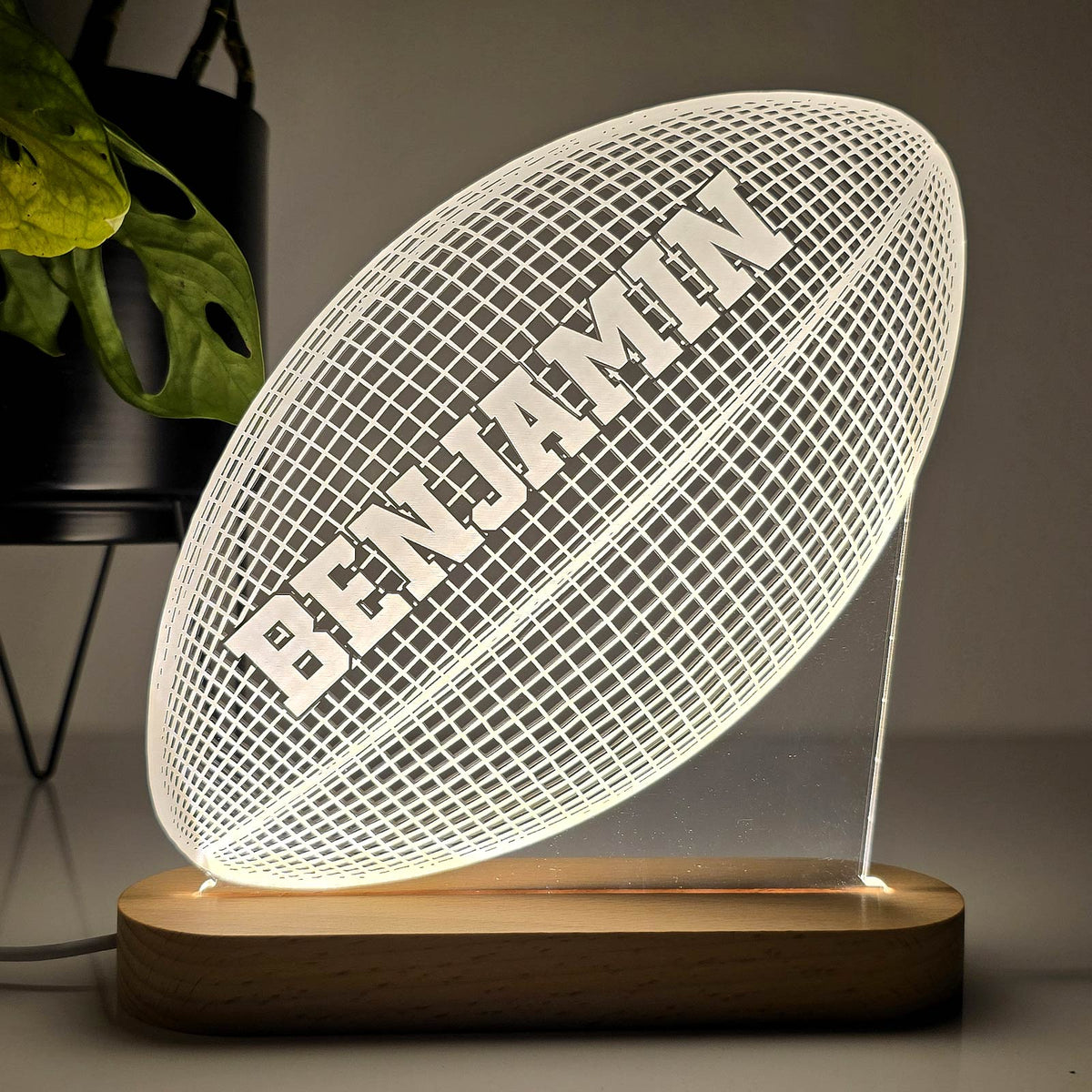 3d Rugbylampje - Bella Mia