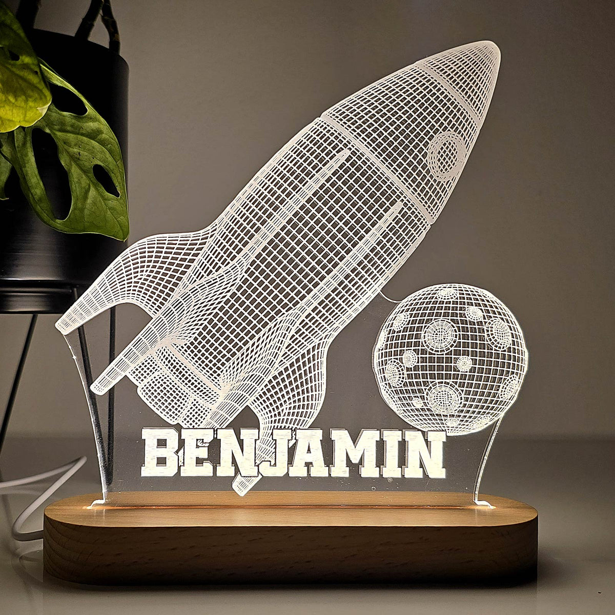 3d Ruimtelampje - Bella Mia