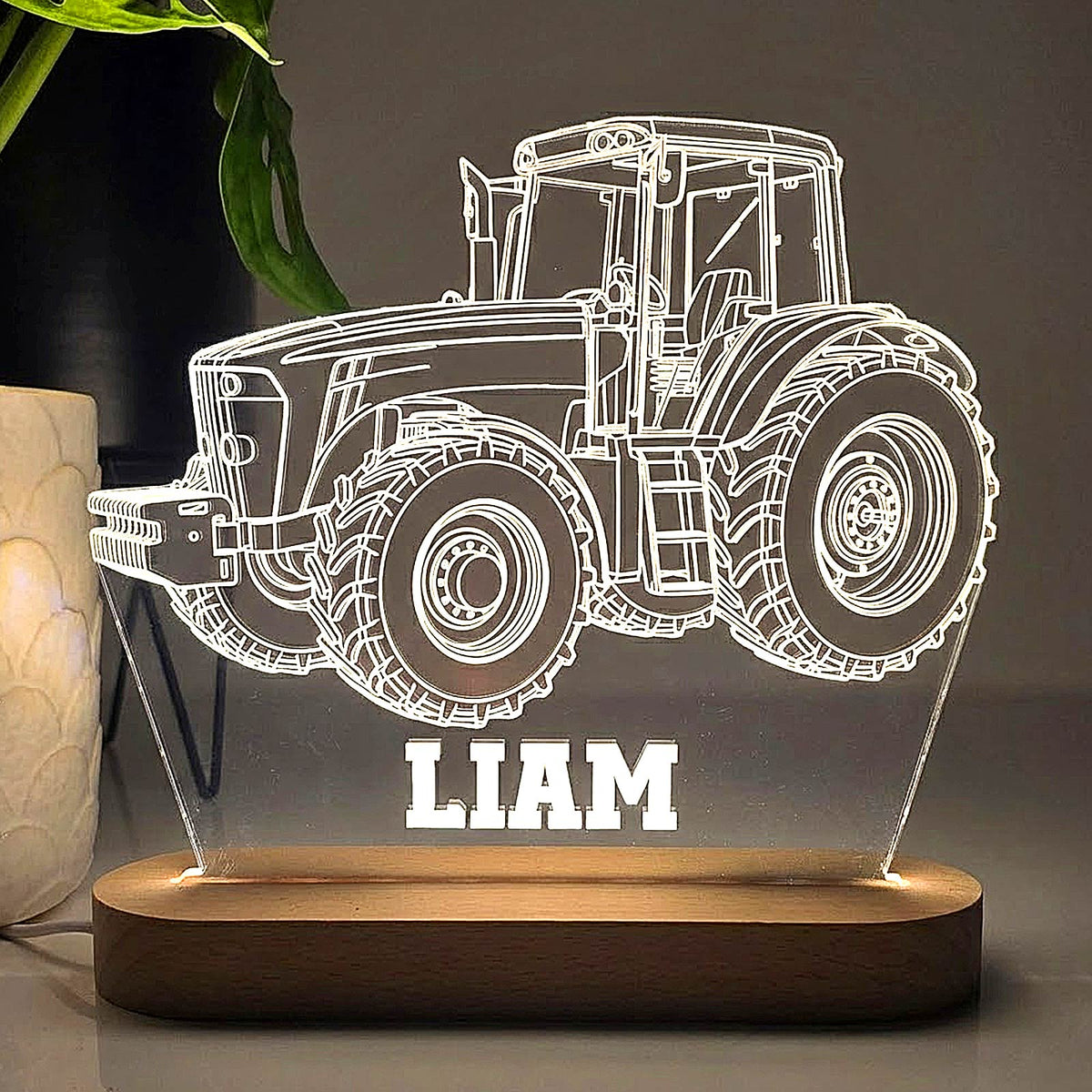 3d Tractor Lamp - Bella Mia