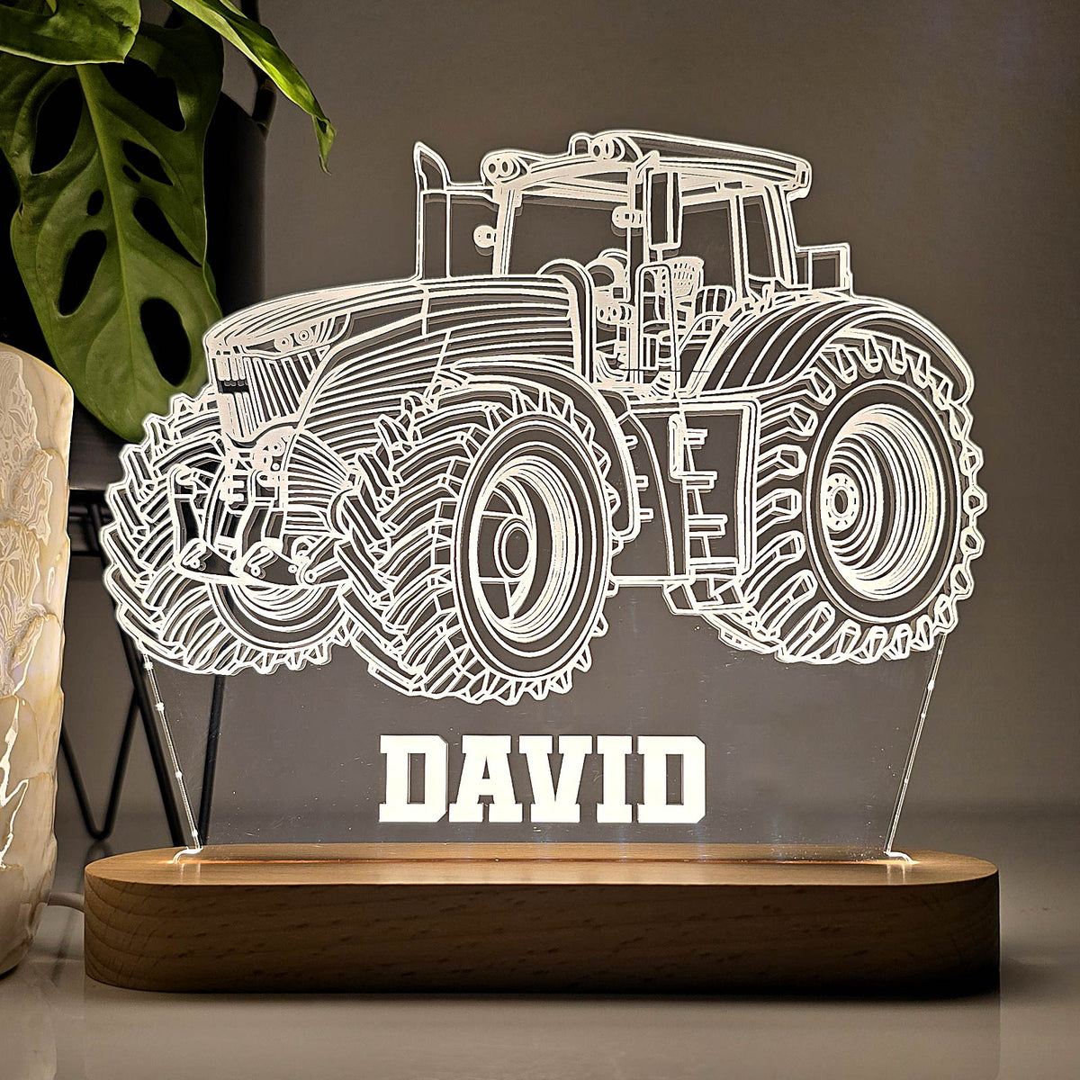 3d Tractor Ledlamp - Bella Mia