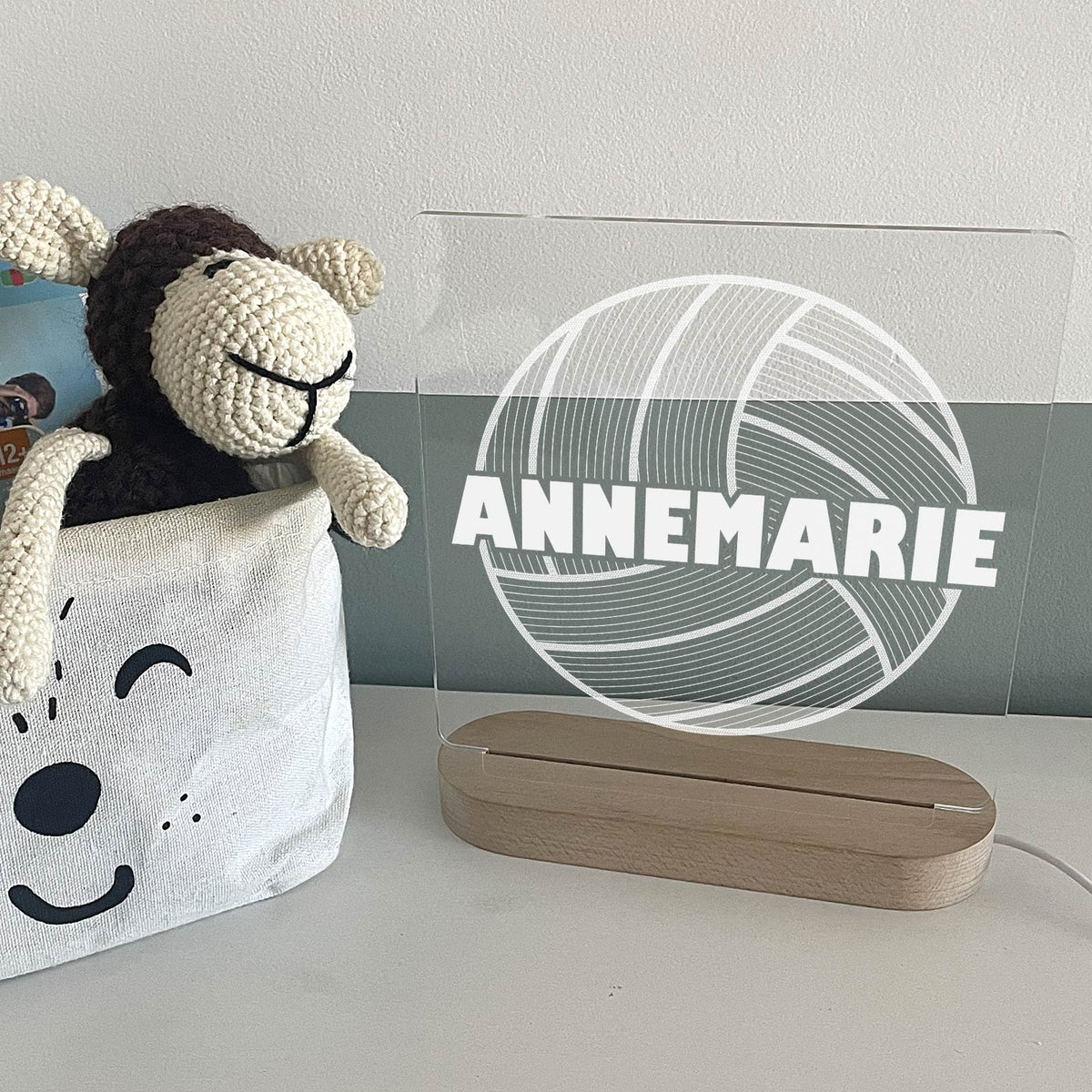 3d Volleybal - Ledlamp - Bella Mia