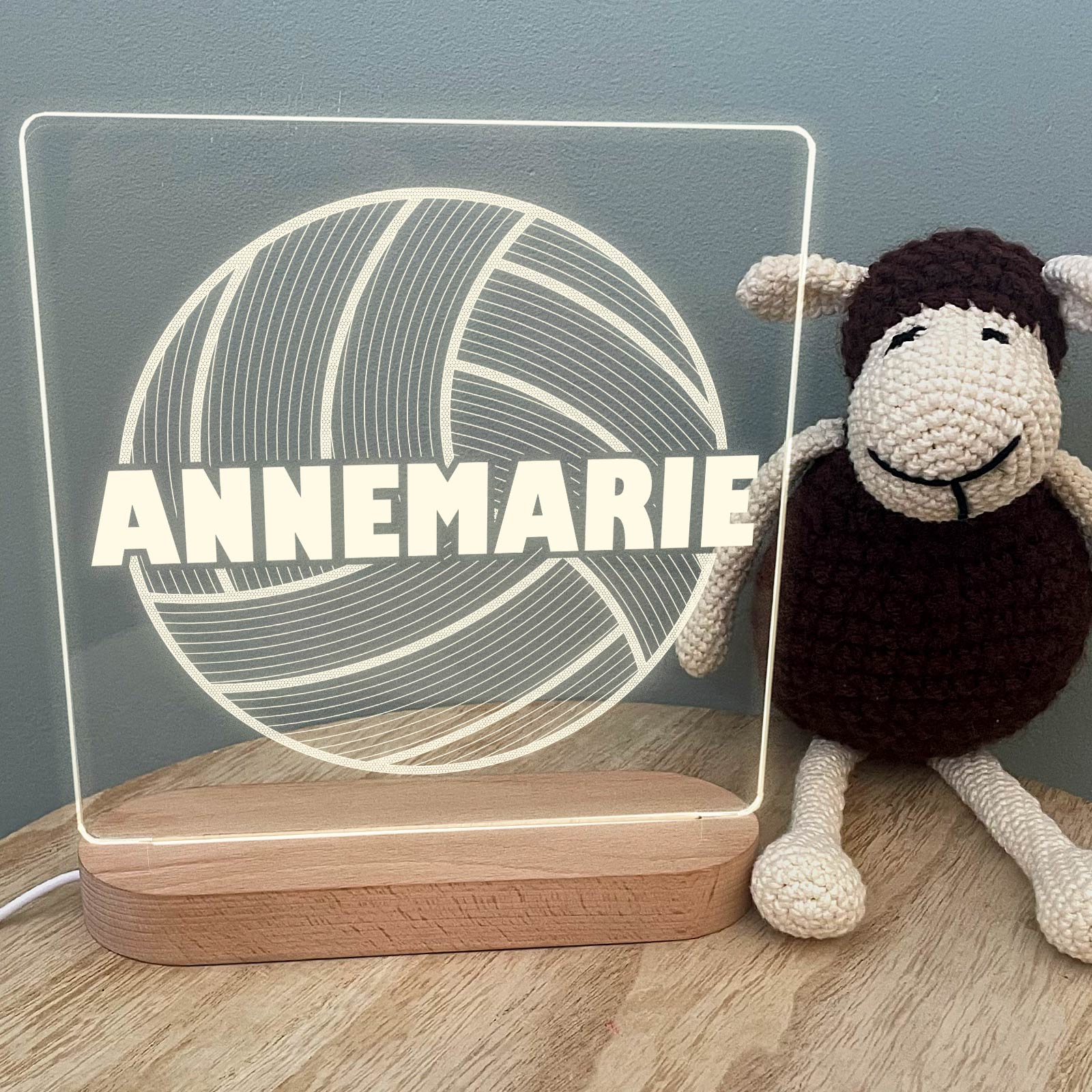 3d Volleybal - Ledlamp - Bella Mia