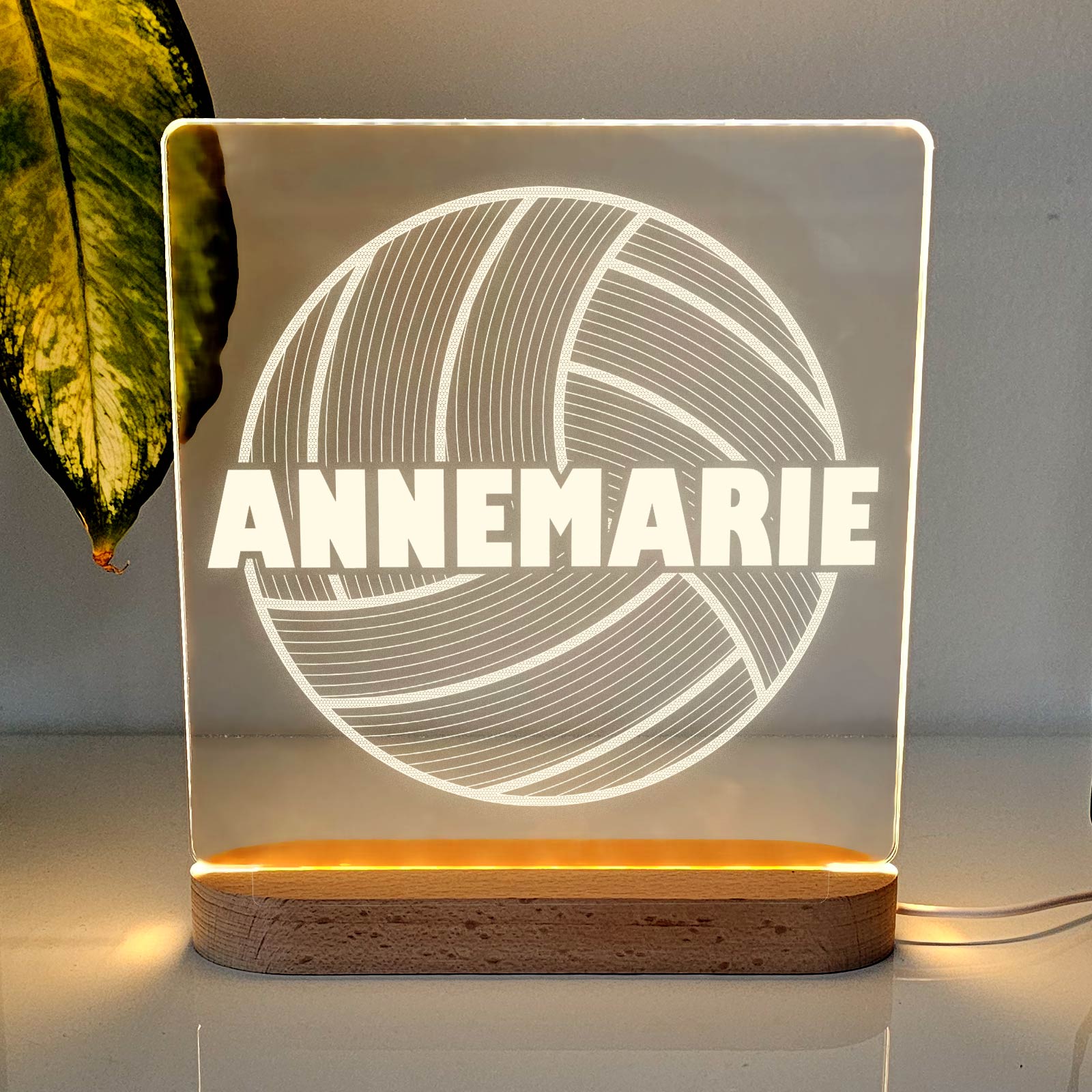 3d Volleybal - Ledlamp - Bella Mia