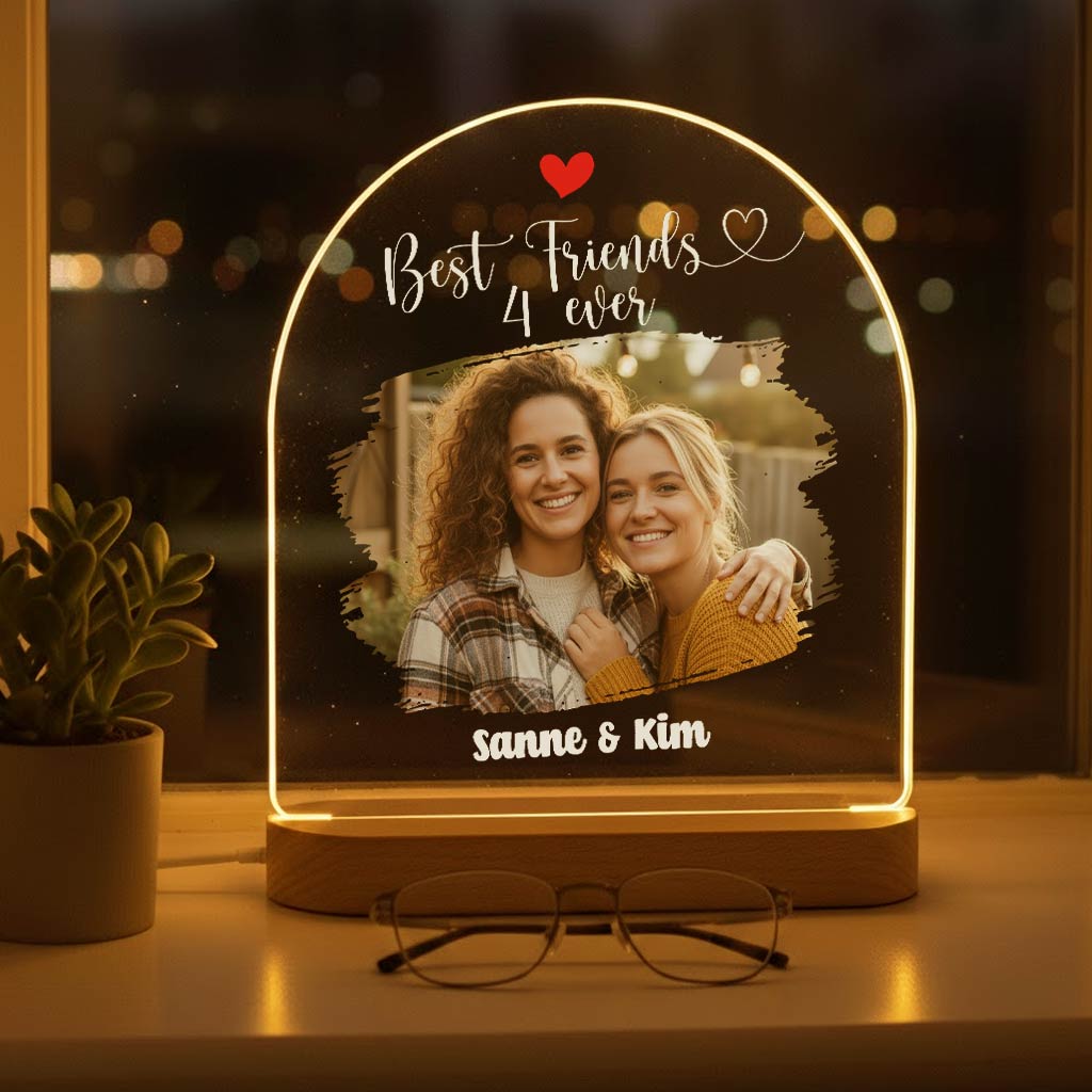 Best Friends 4ever fotolamp