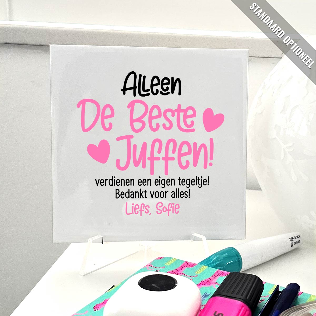 Alleen voor de beste juffen! - Bella Mia