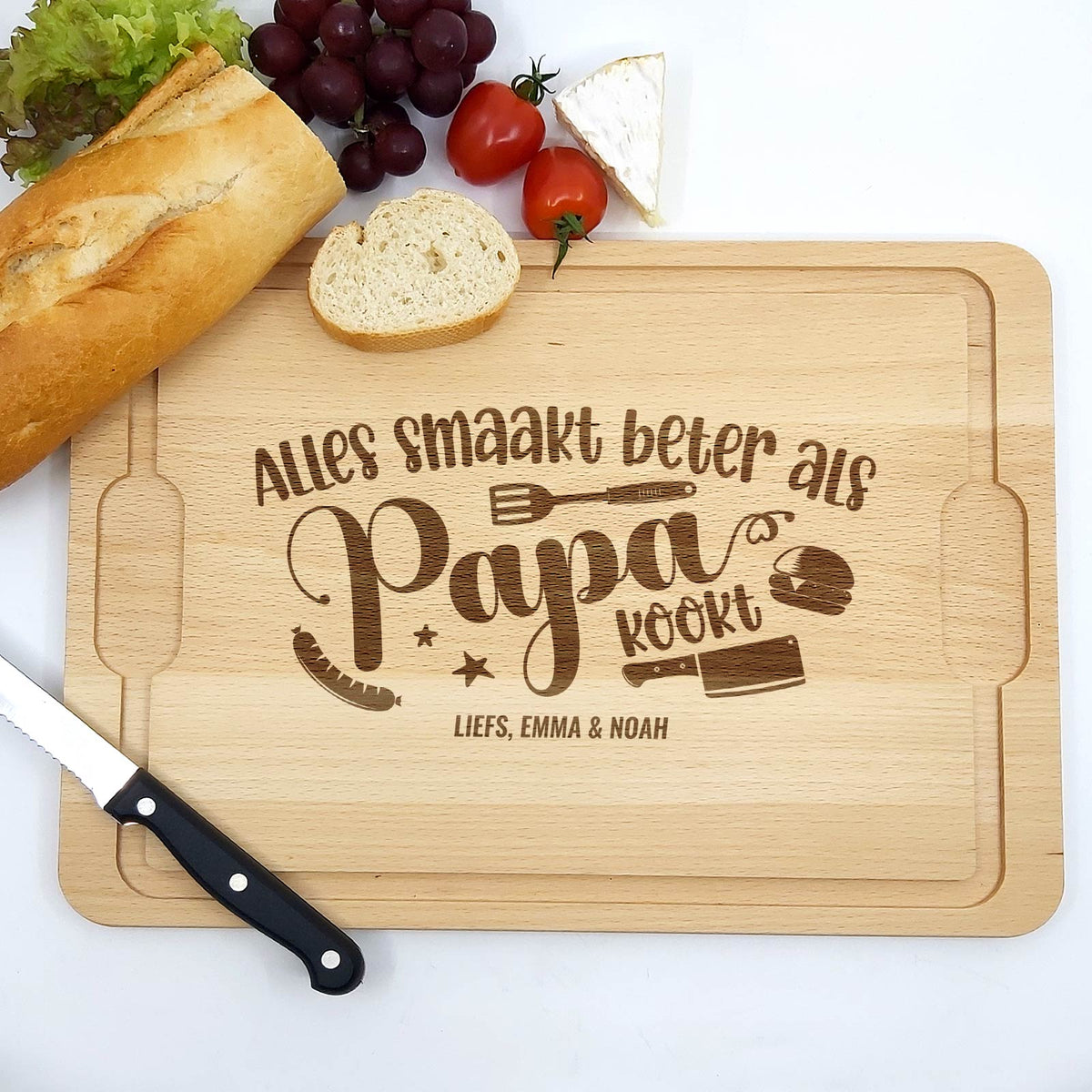 Alles smaakt beter als papa kookt! - Bella Mia