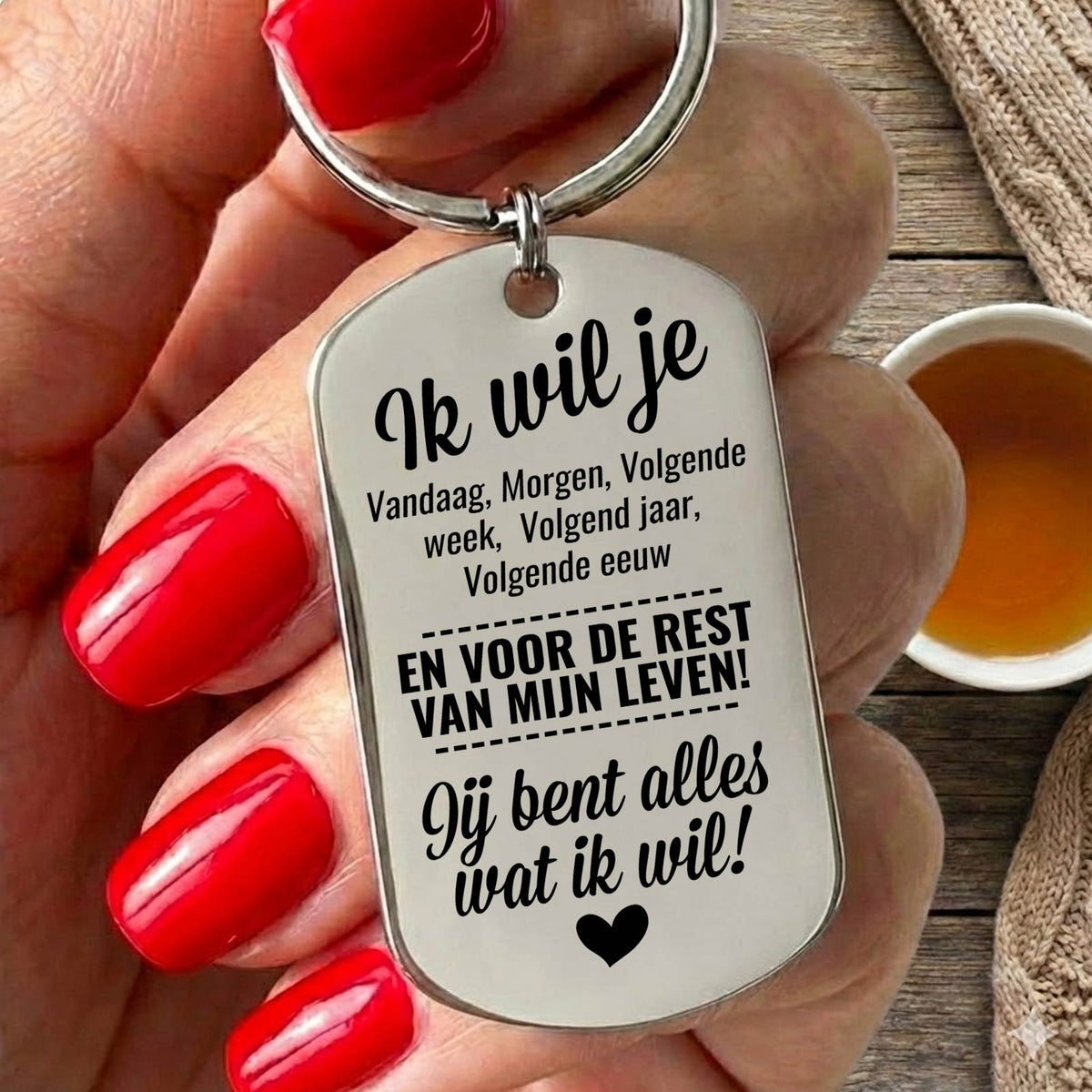 Alles wat ik wil Sleutelhanger - Bella Mia