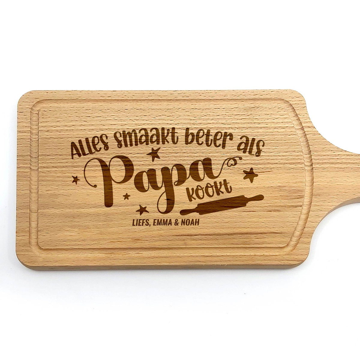 Als Papa Kookt - Snijplank - Bella Mia