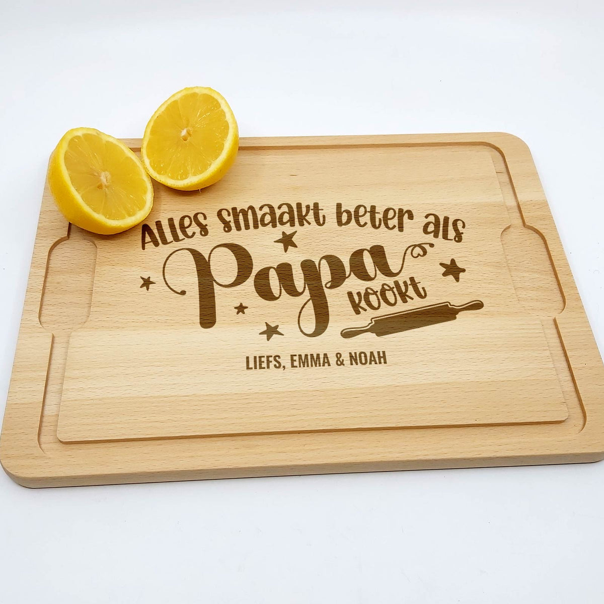 Als Papa Kookt - Snijplank - Bella Mia