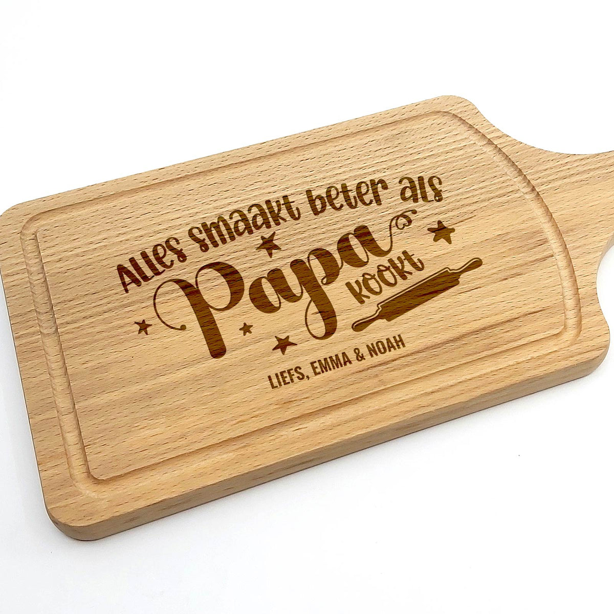 Als Papa Kookt - Snijplank - Bella Mia