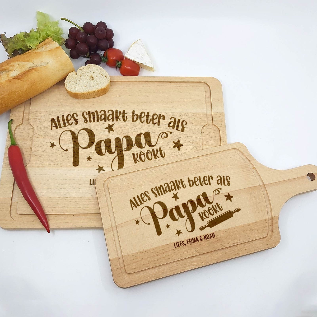 Als Papa Kookt - Snijplank - Bella Mia