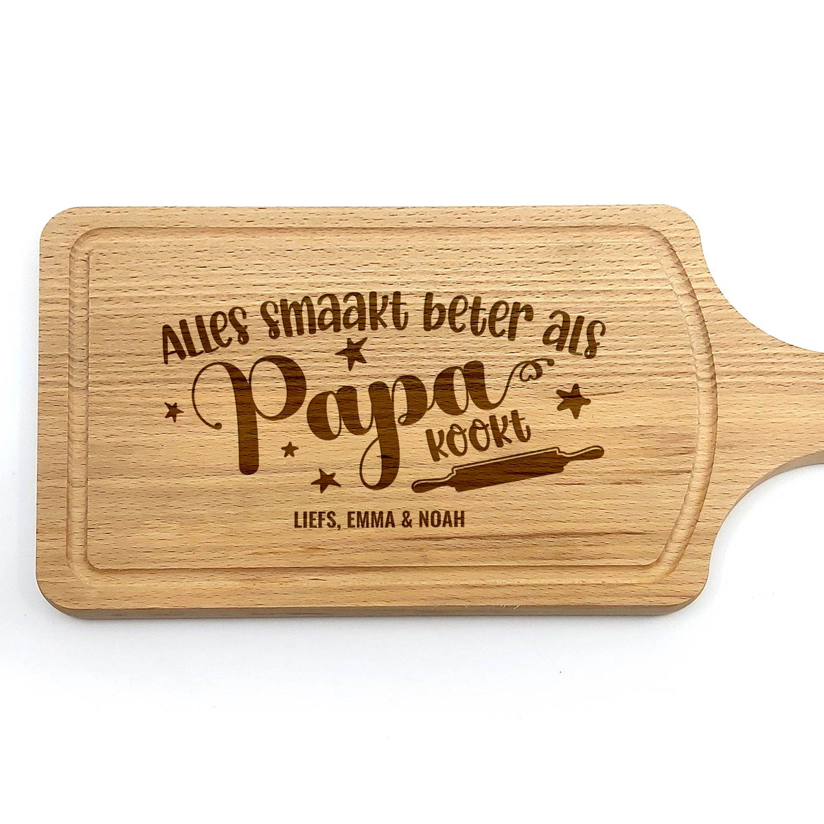 Als Papa Kookt - Snijplank - Bella Mia