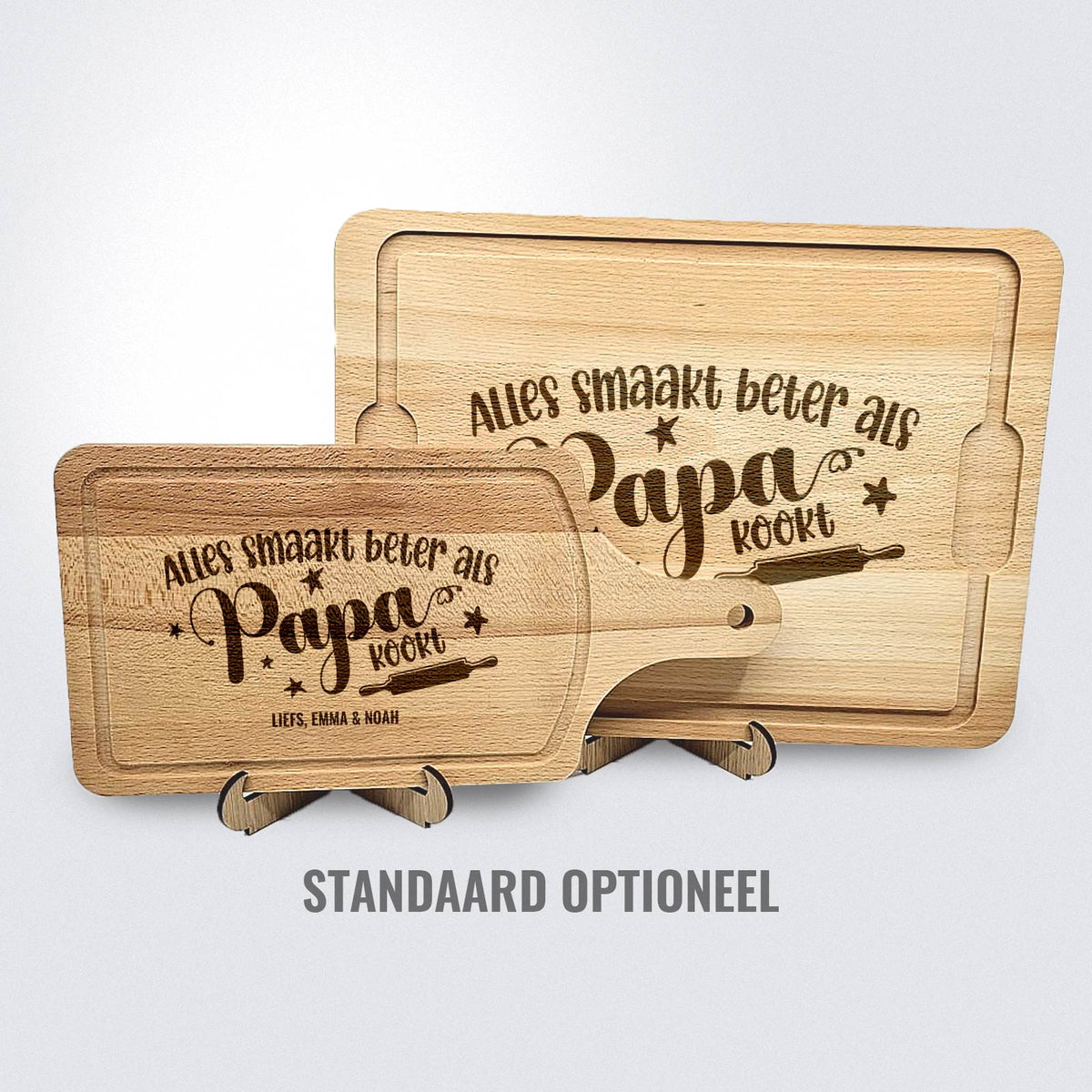 Als Papa Kookt - Snijplank - Bella Mia