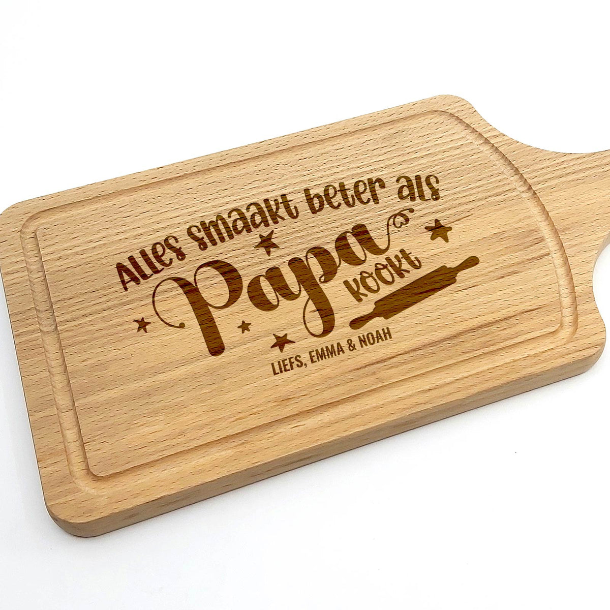 Als Papa Kookt - Snijplank - Bella Mia