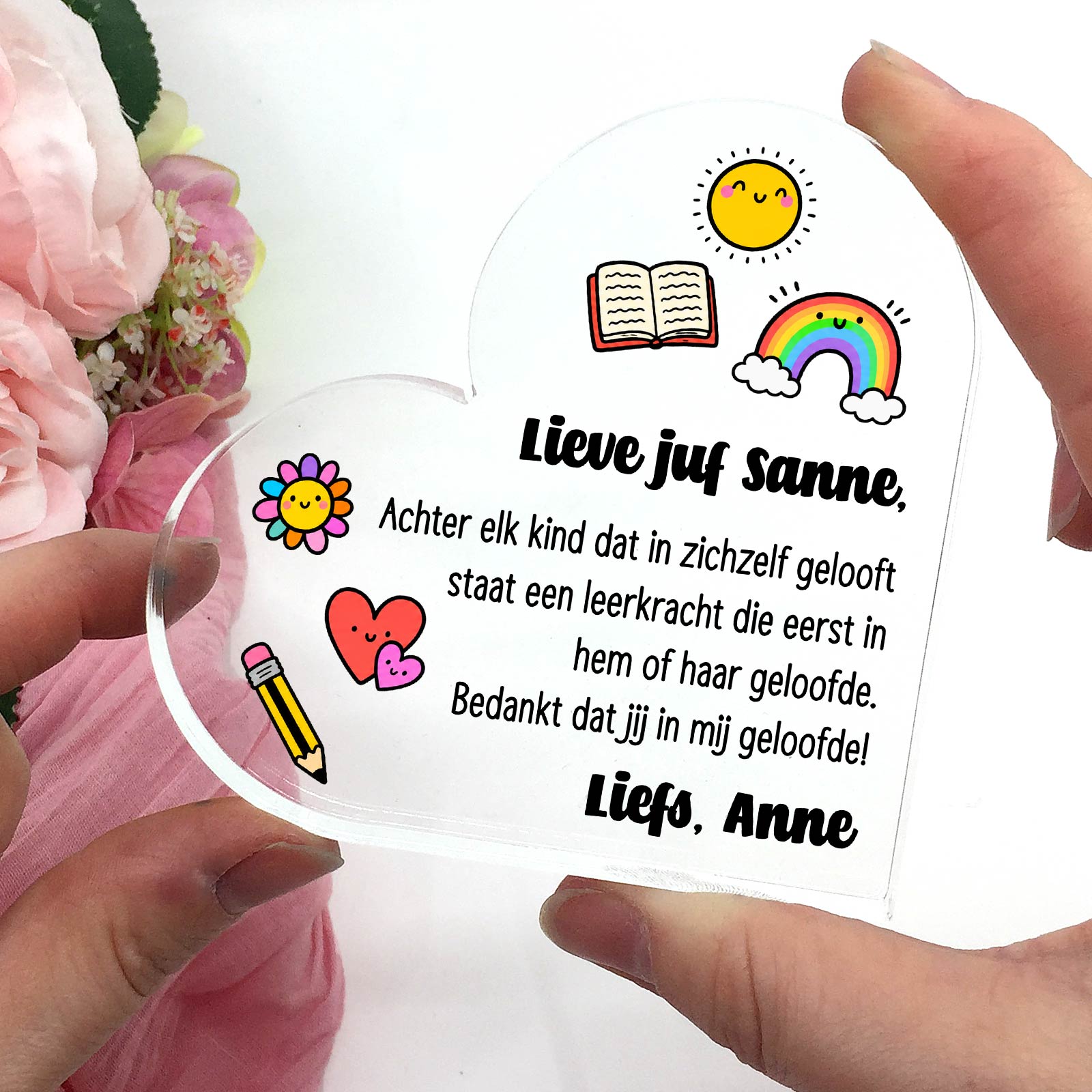 Bedankt dat je in me geloofde - Bella Mia