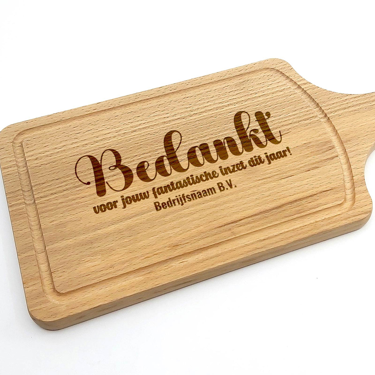 Bedankt voor je inzet! - Snijplank - Bella Mia