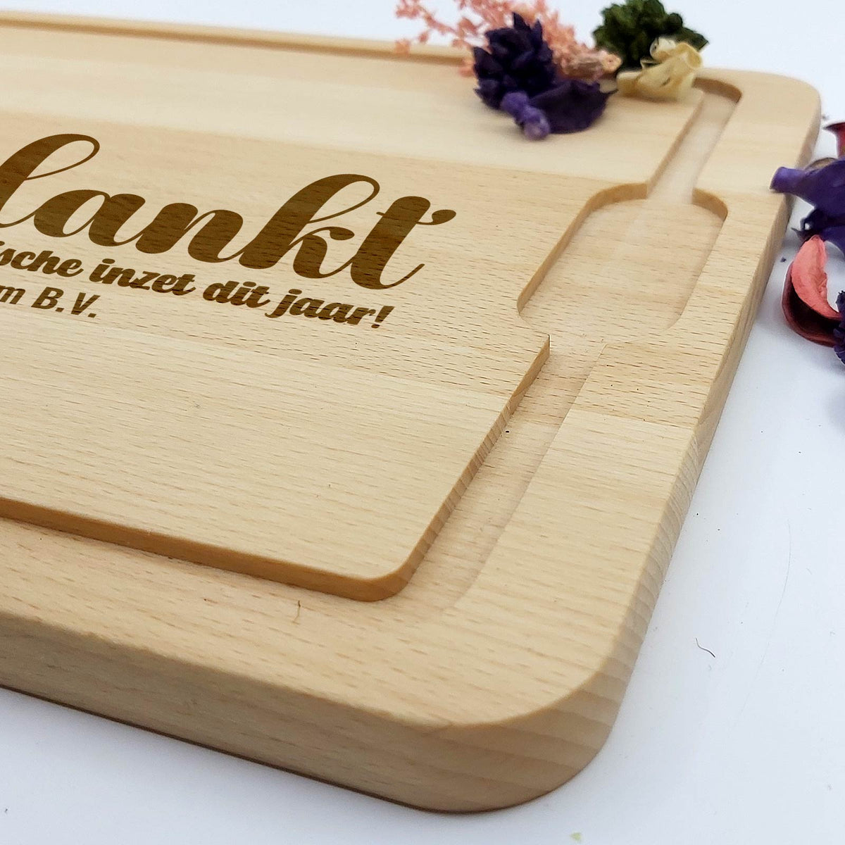 Bedankt voor je inzet! - Snijplank - Bella Mia