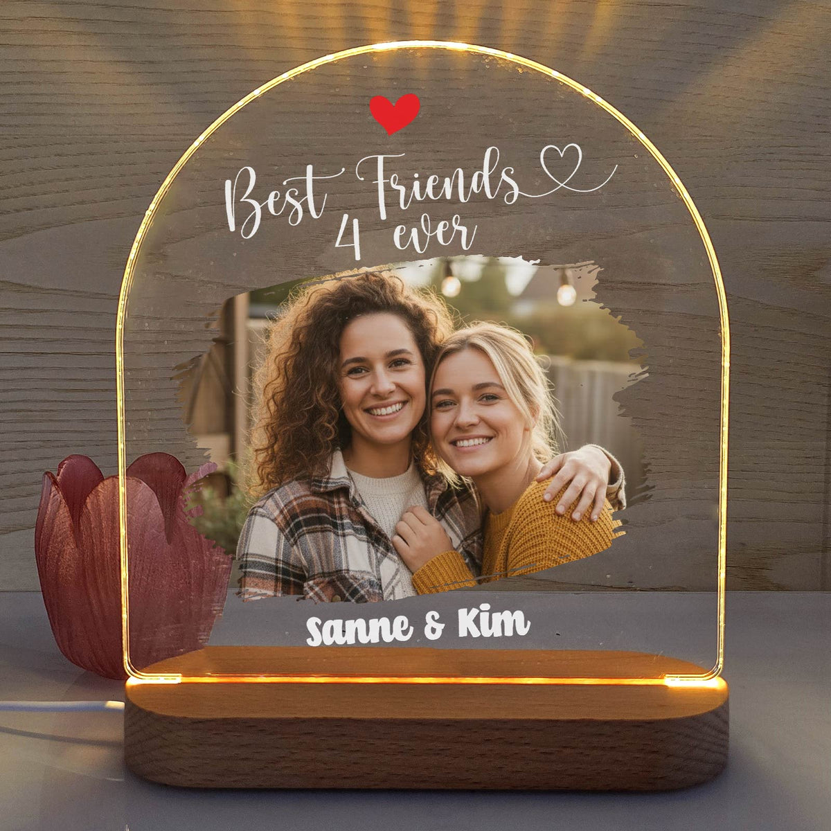 Best Friends 4ever fotolamp - Bella Mia