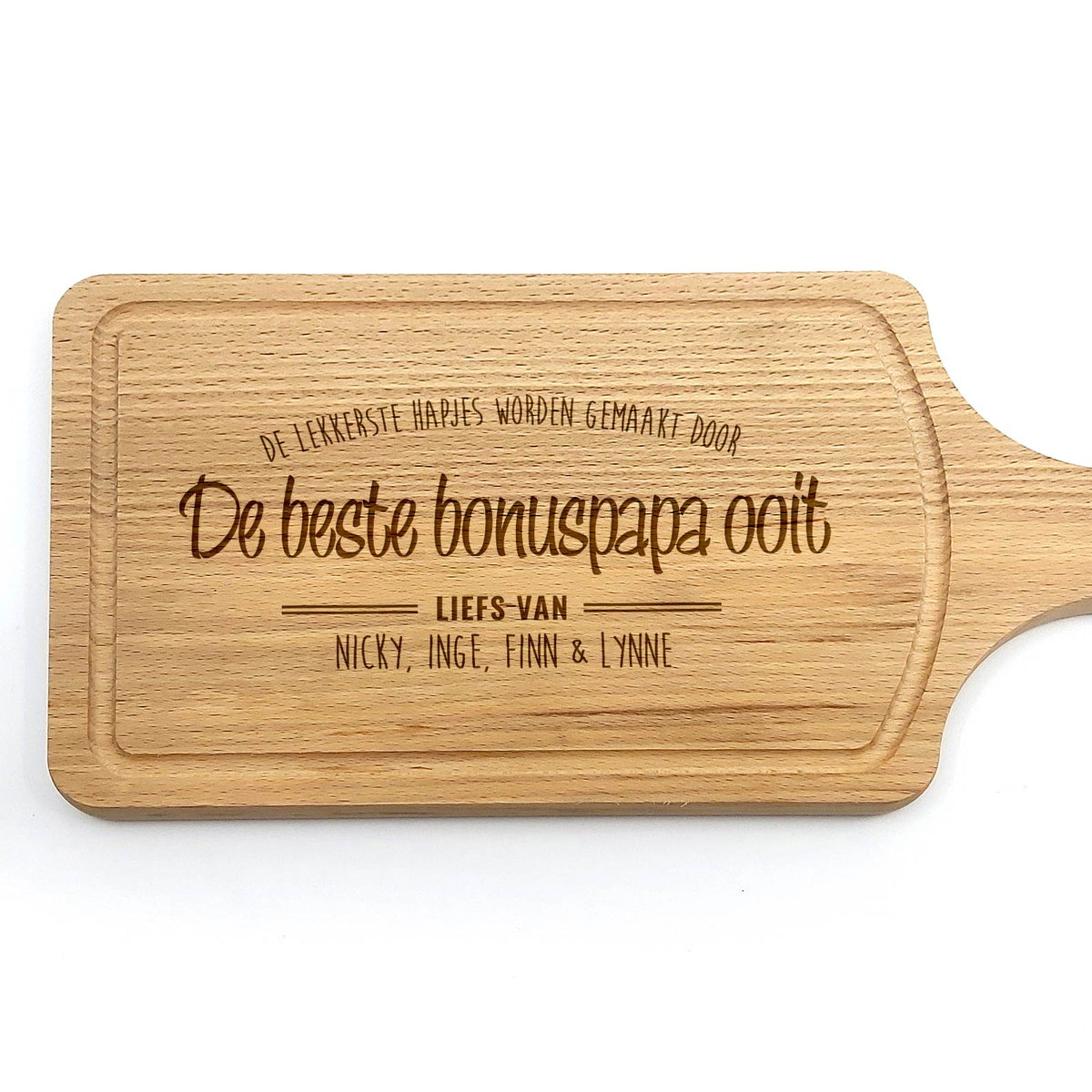 Beste Bonuspapa ooit - Snijplank - Bella Mia