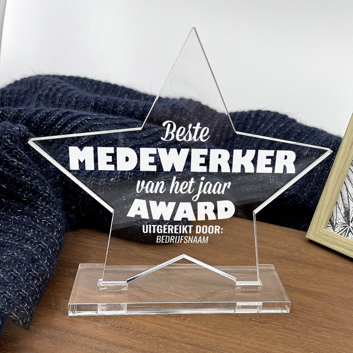 Beste Medewerker Van Het Jaar Award - Bella Mia