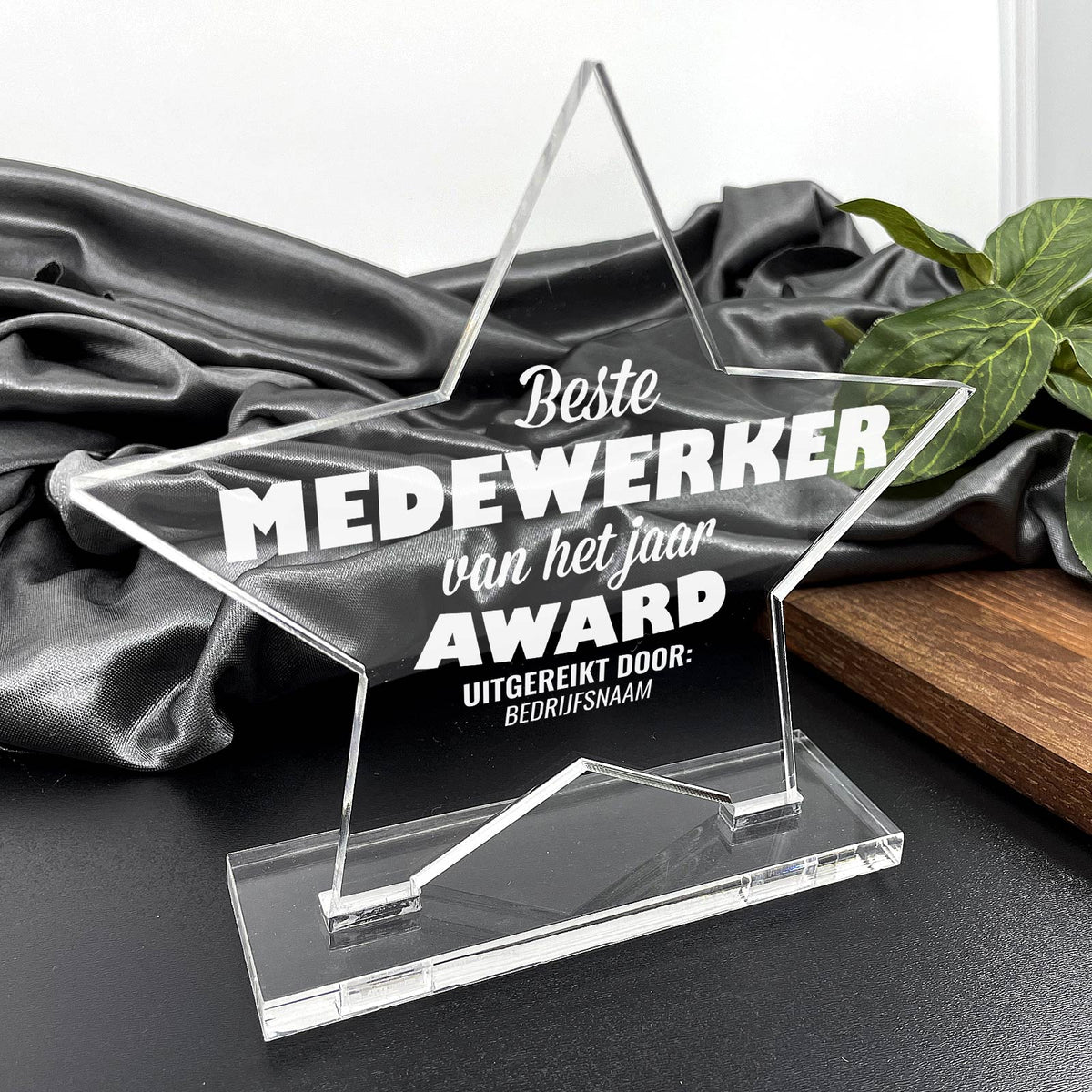 Beste Medewerker Van Het Jaar Award - Bella Mia