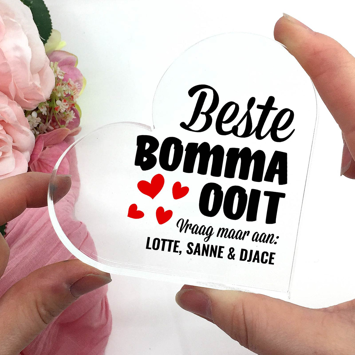 Beste ... Ooit Plexi Hart - Bella Mia