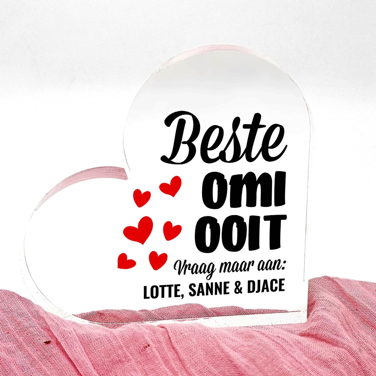 Beste ... Ooit Plexi Hart - Bella Mia
