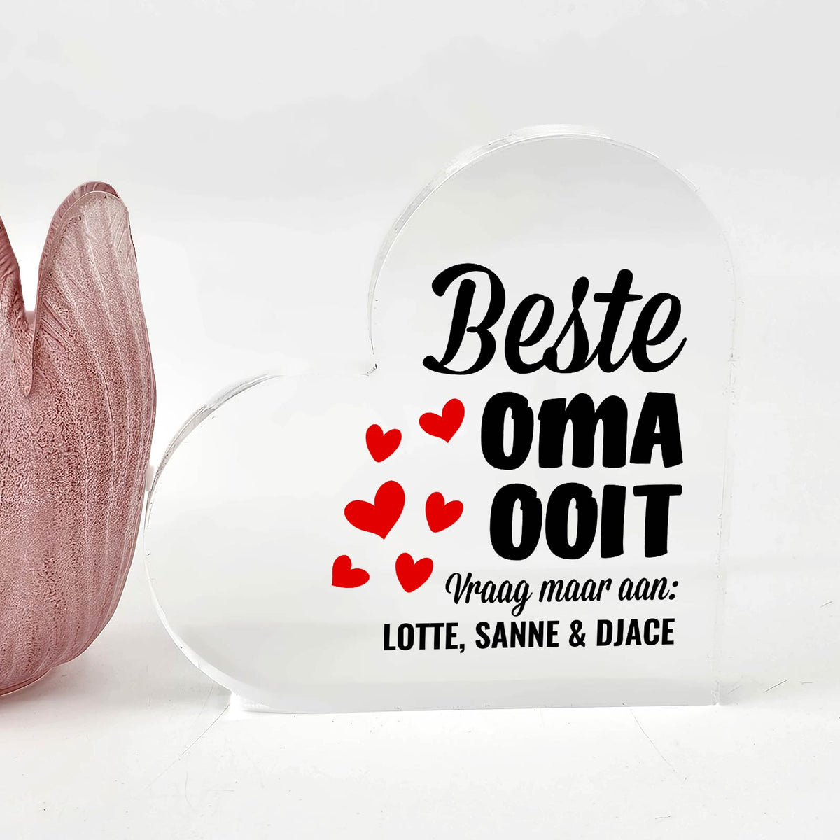 Beste ... Ooit Plexi Hart - Bella Mia