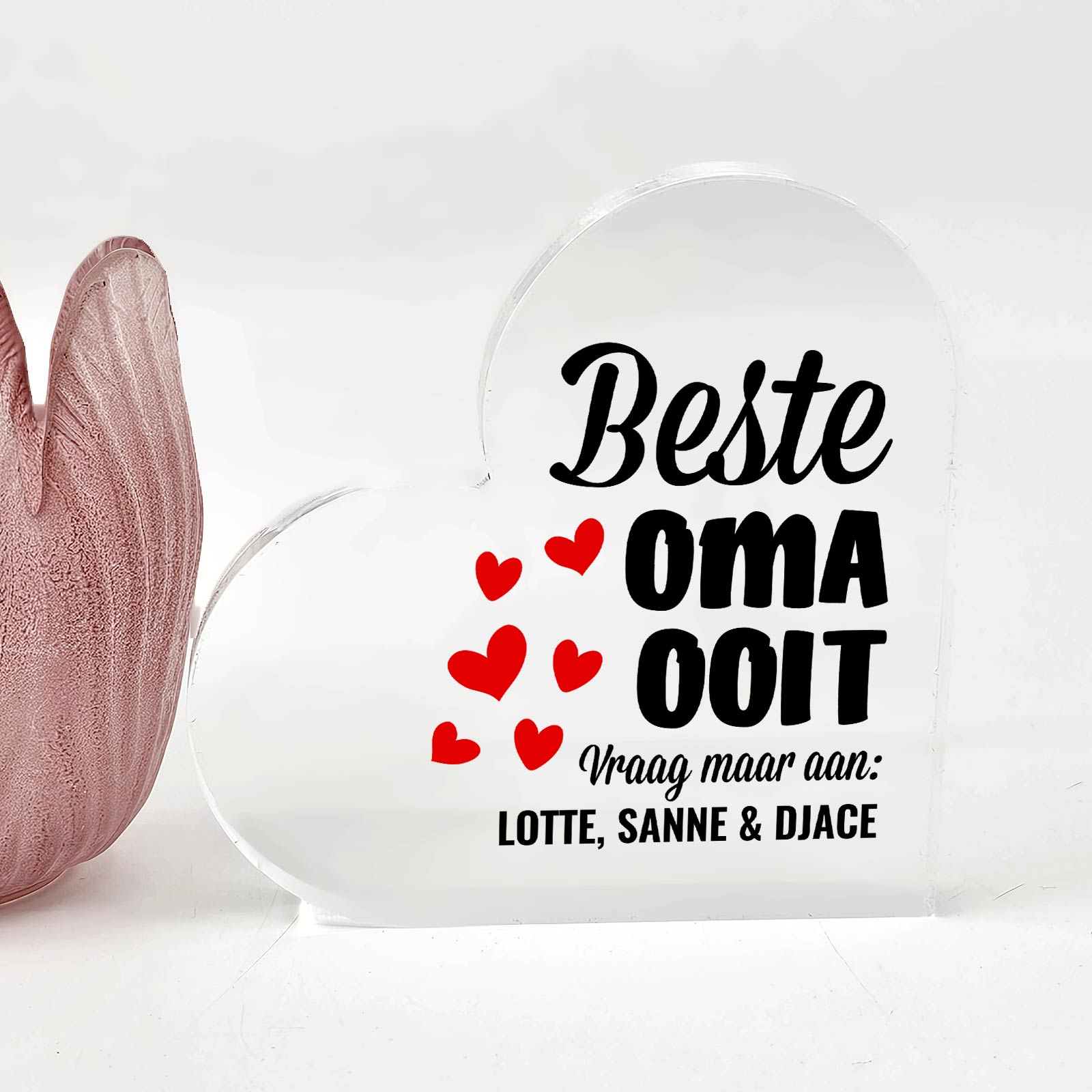 Beste ... Ooit Plexi Hart - Bella Mia