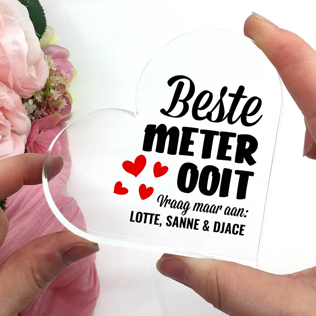 Beste ... Ooit Plexi Hart - Bella Mia