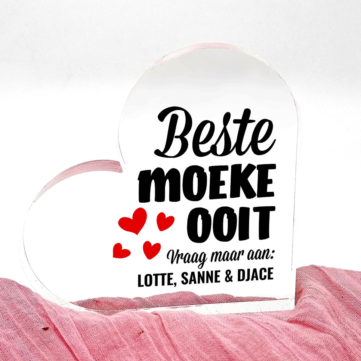 Beste ... Ooit Plexi Hart - Bella Mia