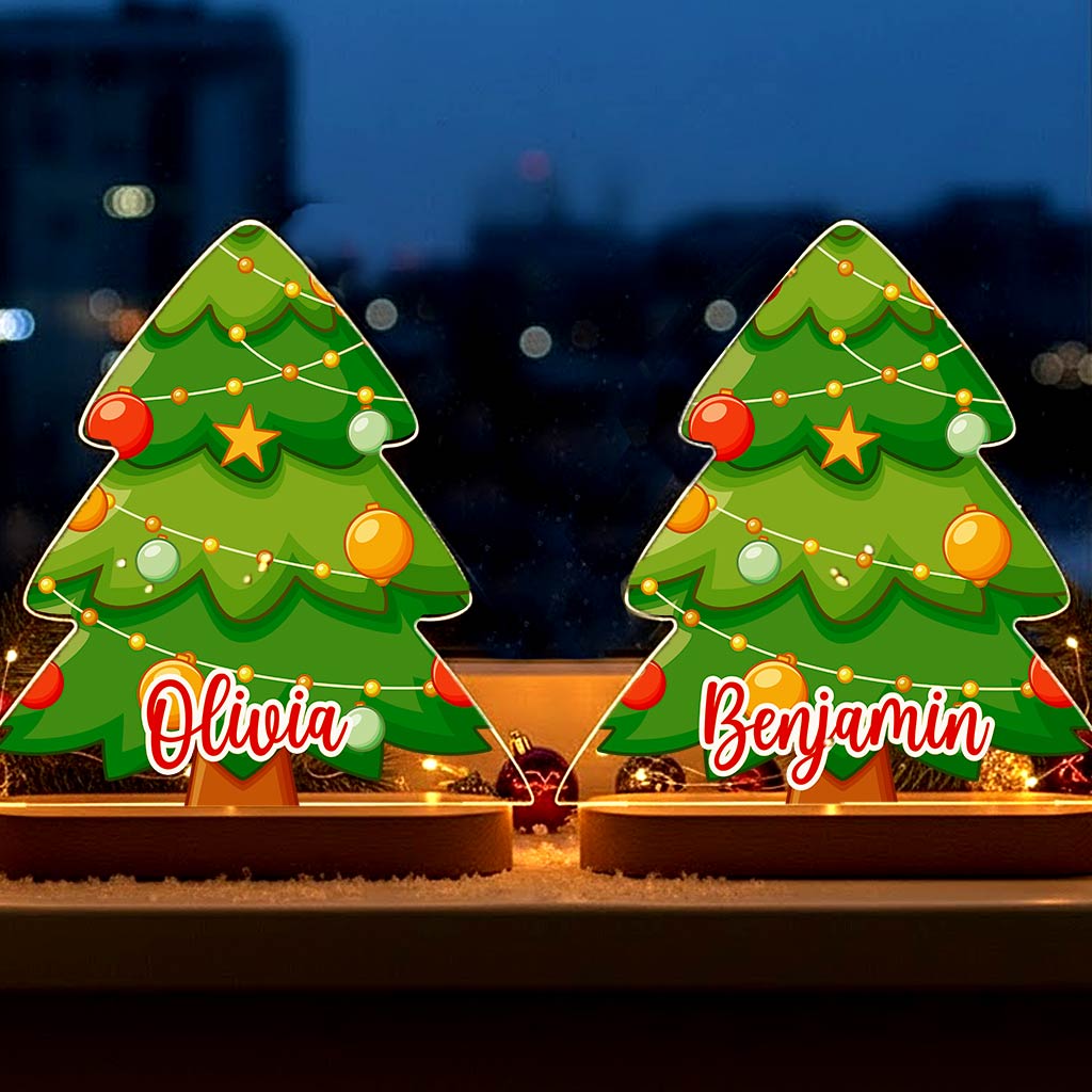 Cartoon Kerstboom - Ledlamp - Bella Mia