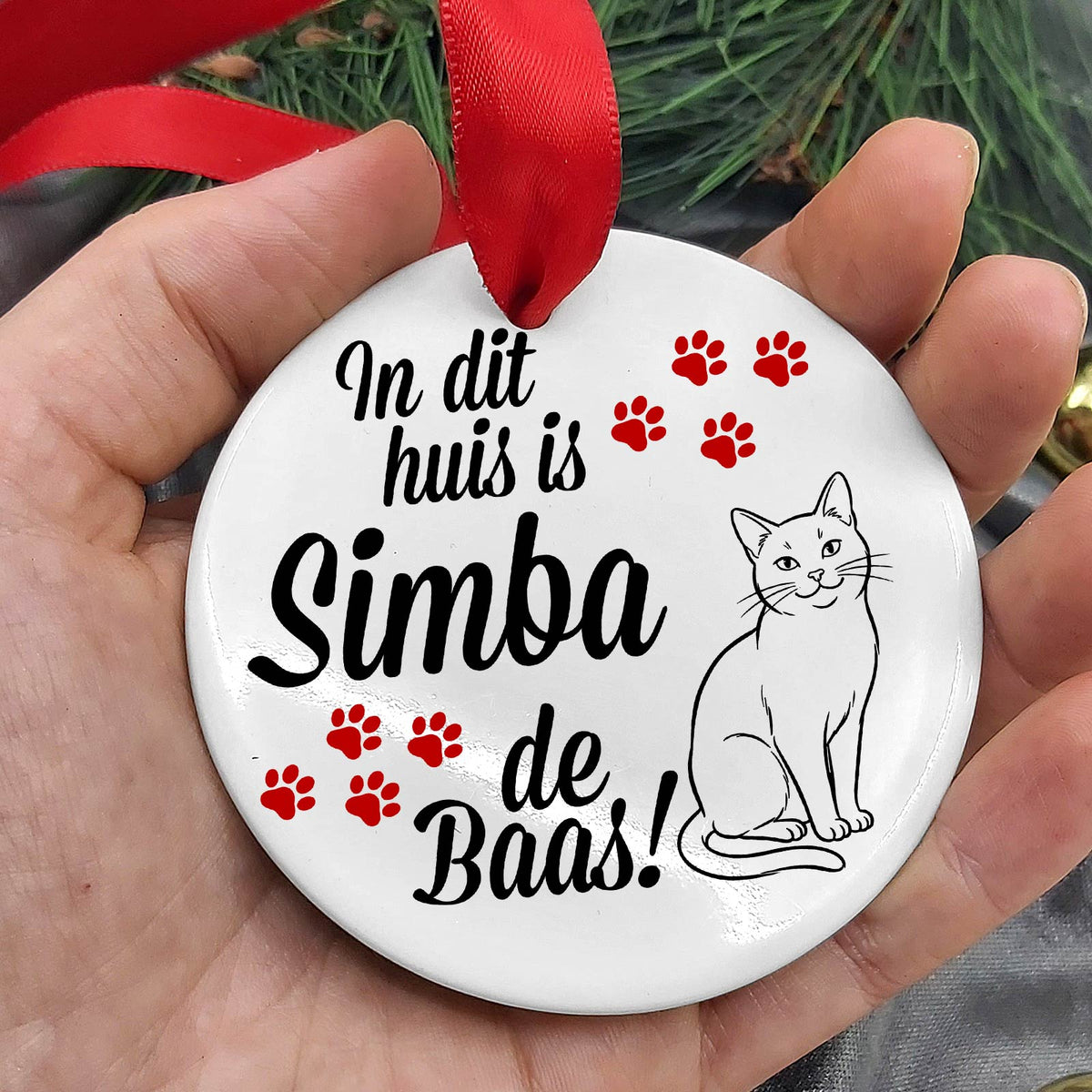 De baas in huis - Ornament van Keramiek