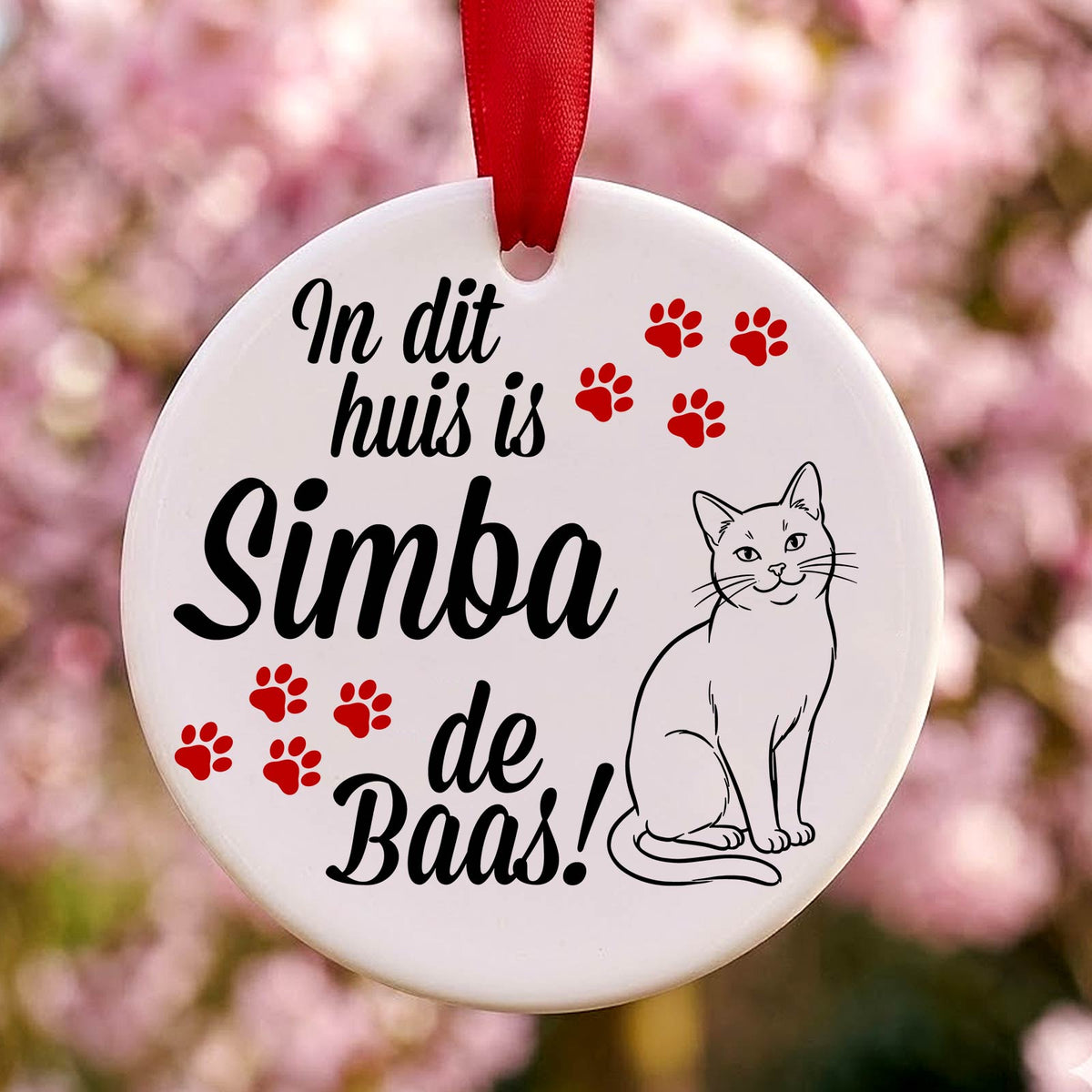 De baas in huis - Ornament van Keramiek