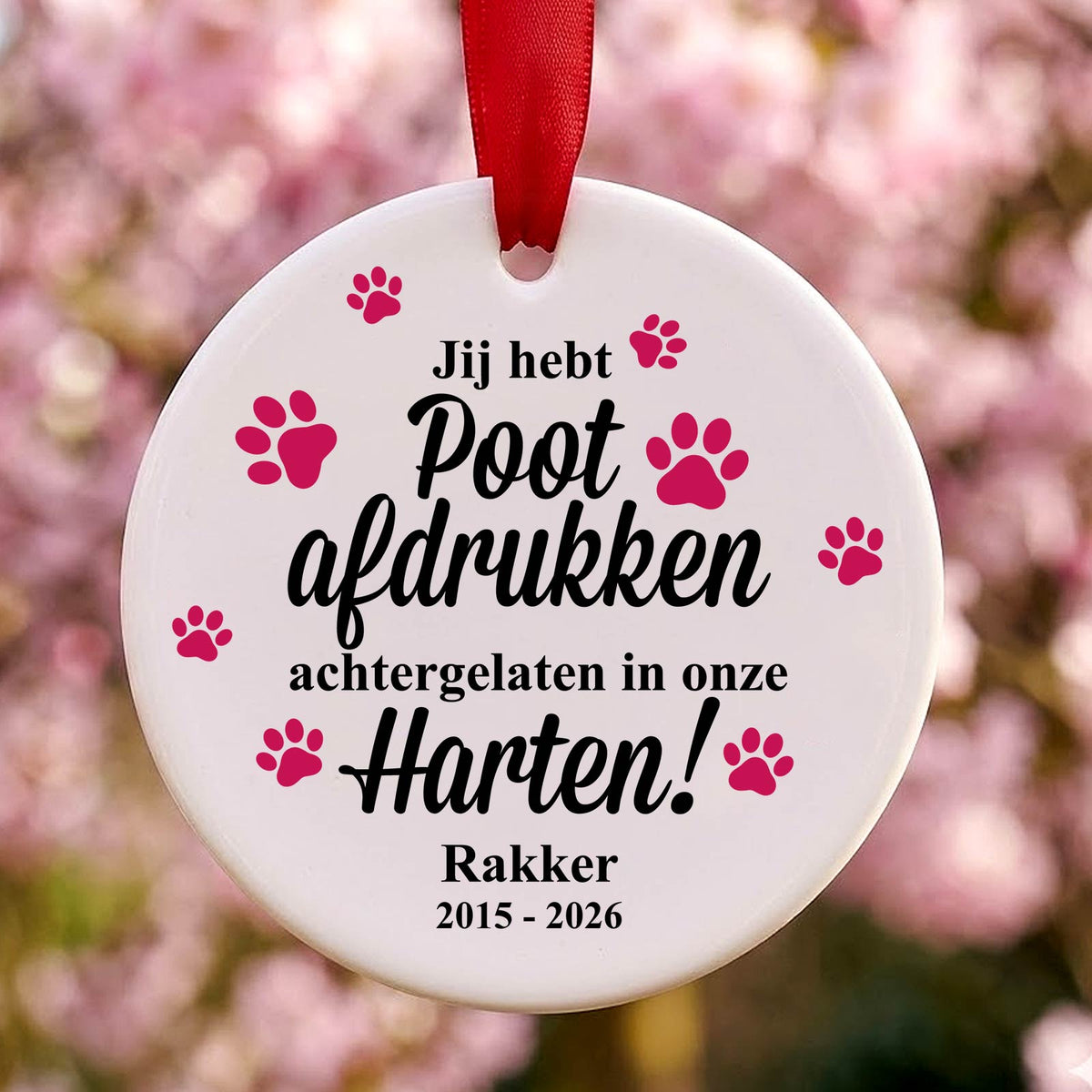 Pootafrukken in onze harten