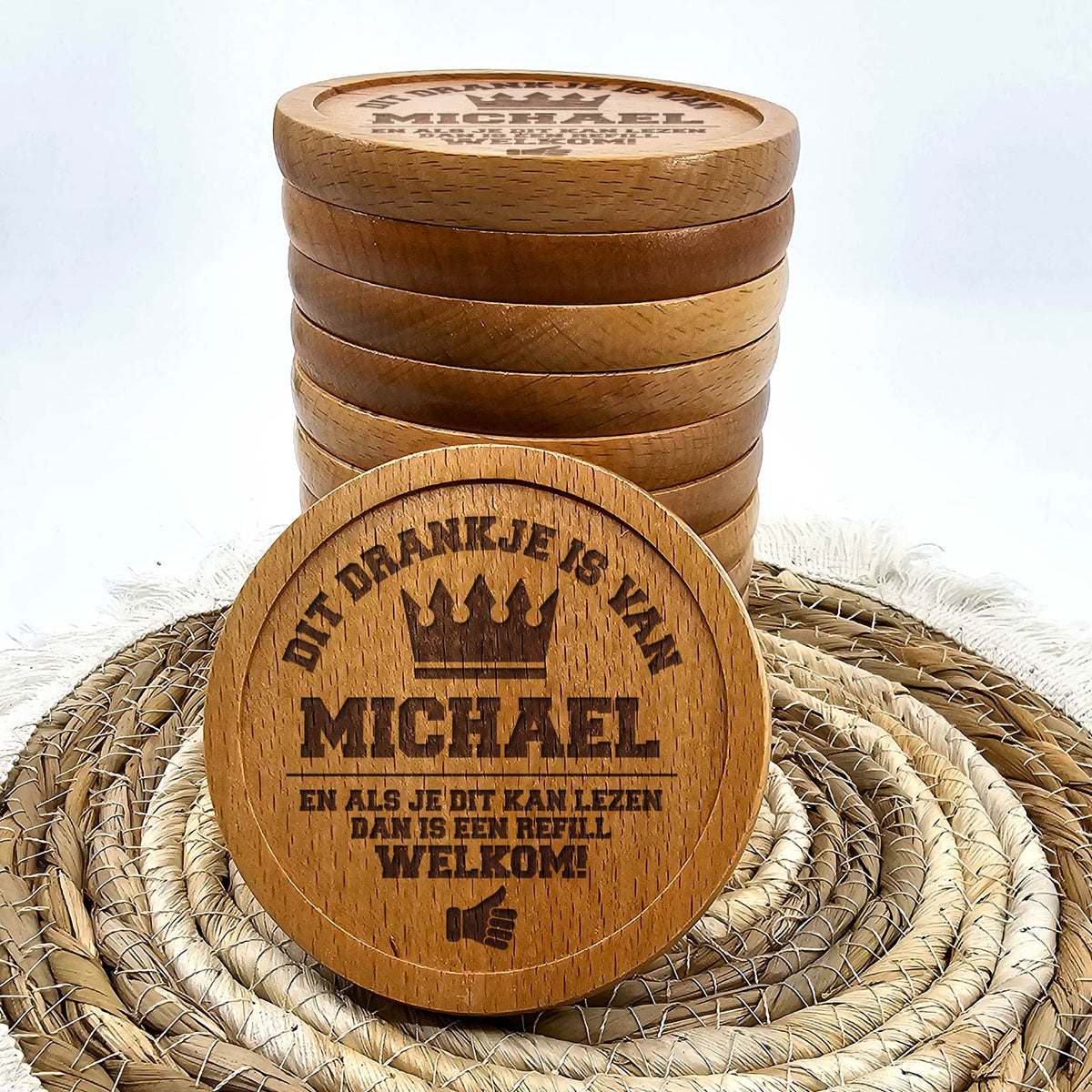 Dit drankje is van... - Onderzetters - Bella Mia