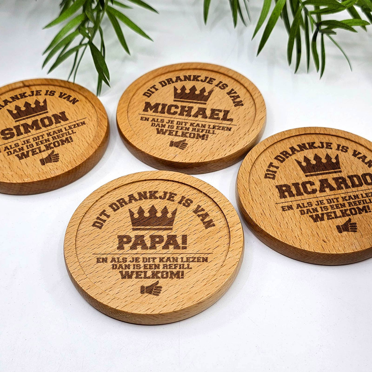 Dit drankje is van... - Onderzetters - Bella Mia